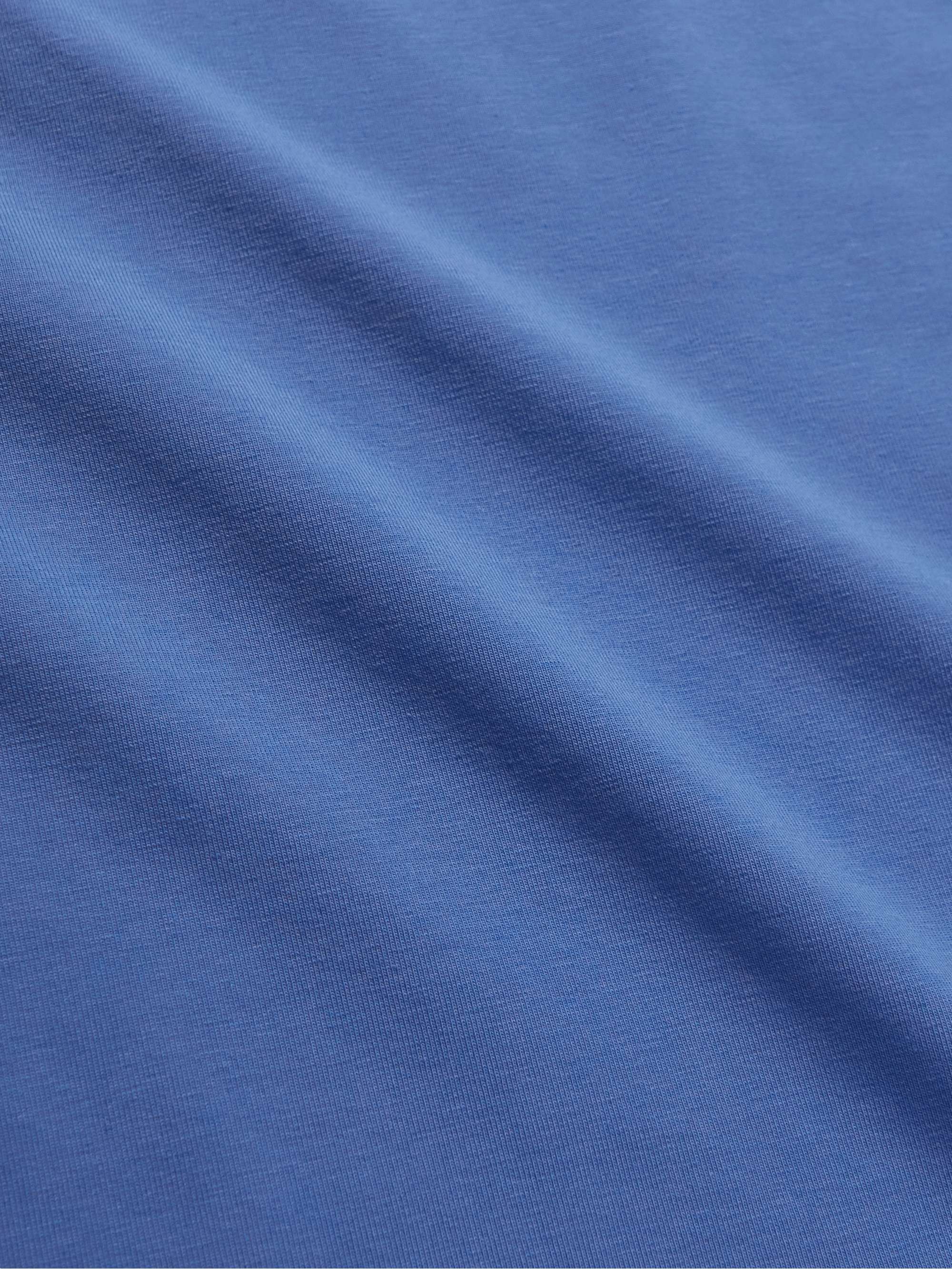 MONCLER Slim-Fit Logo-Appliquéd Stretch-Cotton Jersey T-Shirt