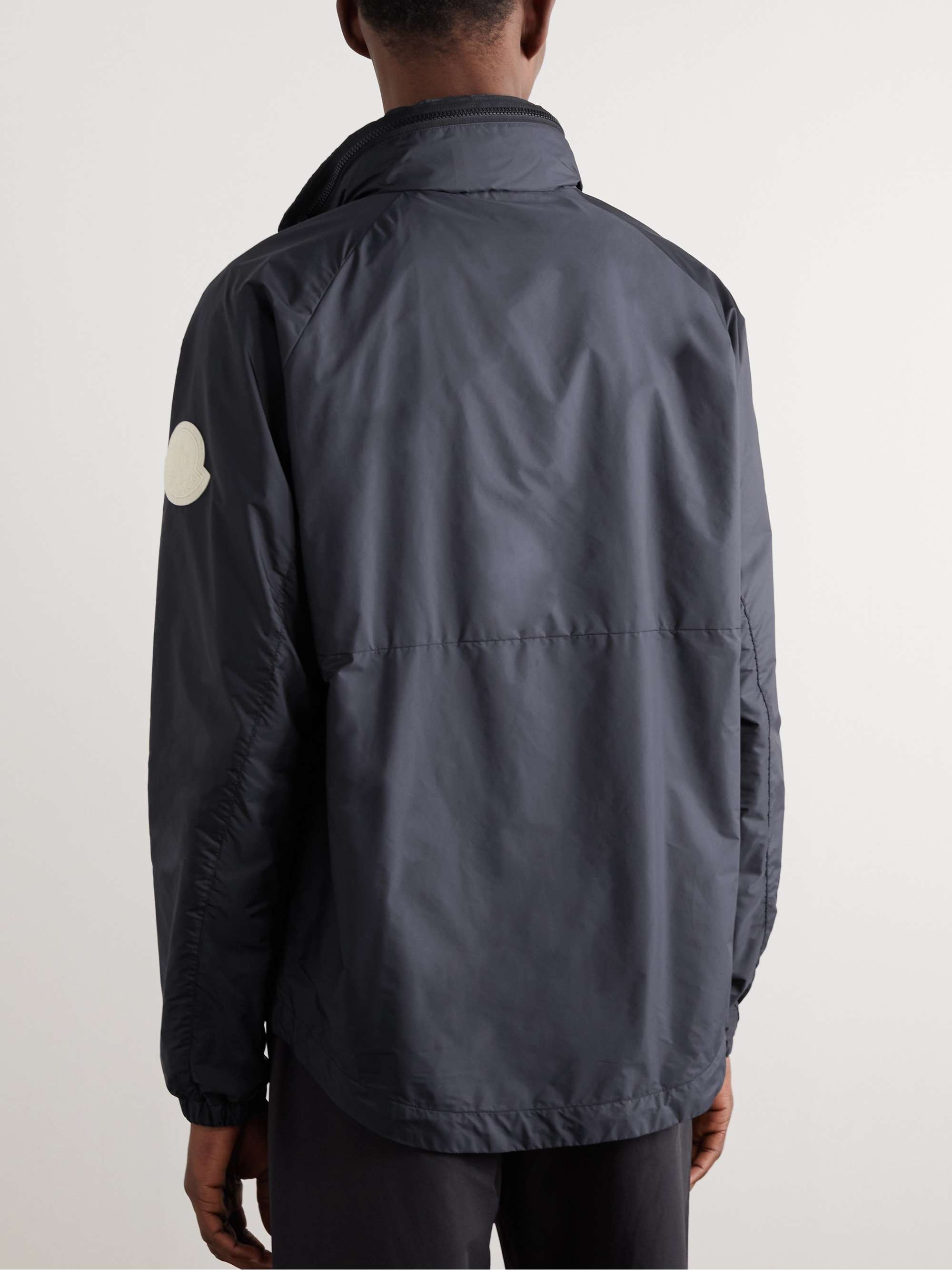 MONCLER Octano Logo-Appliquéd Hooded Shell Jacket
