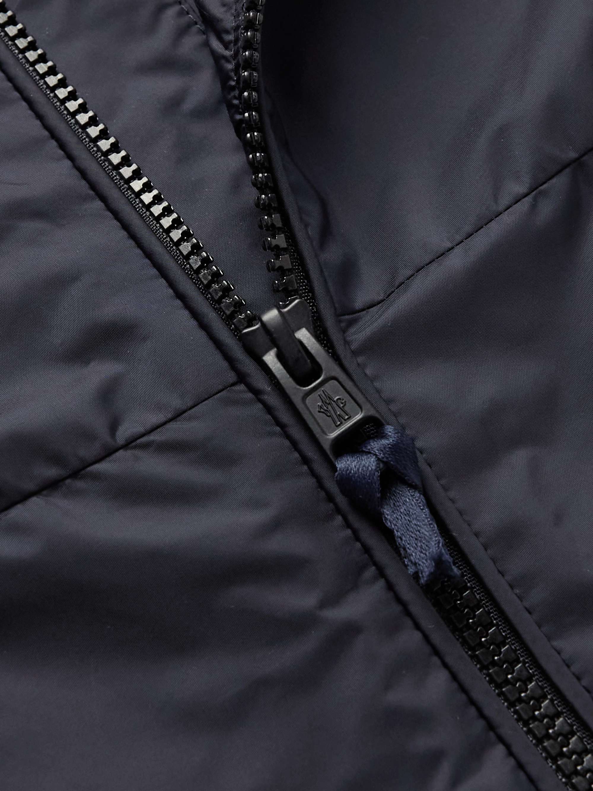 MONCLER Octano Logo-Appliquéd Hooded Shell Jacket