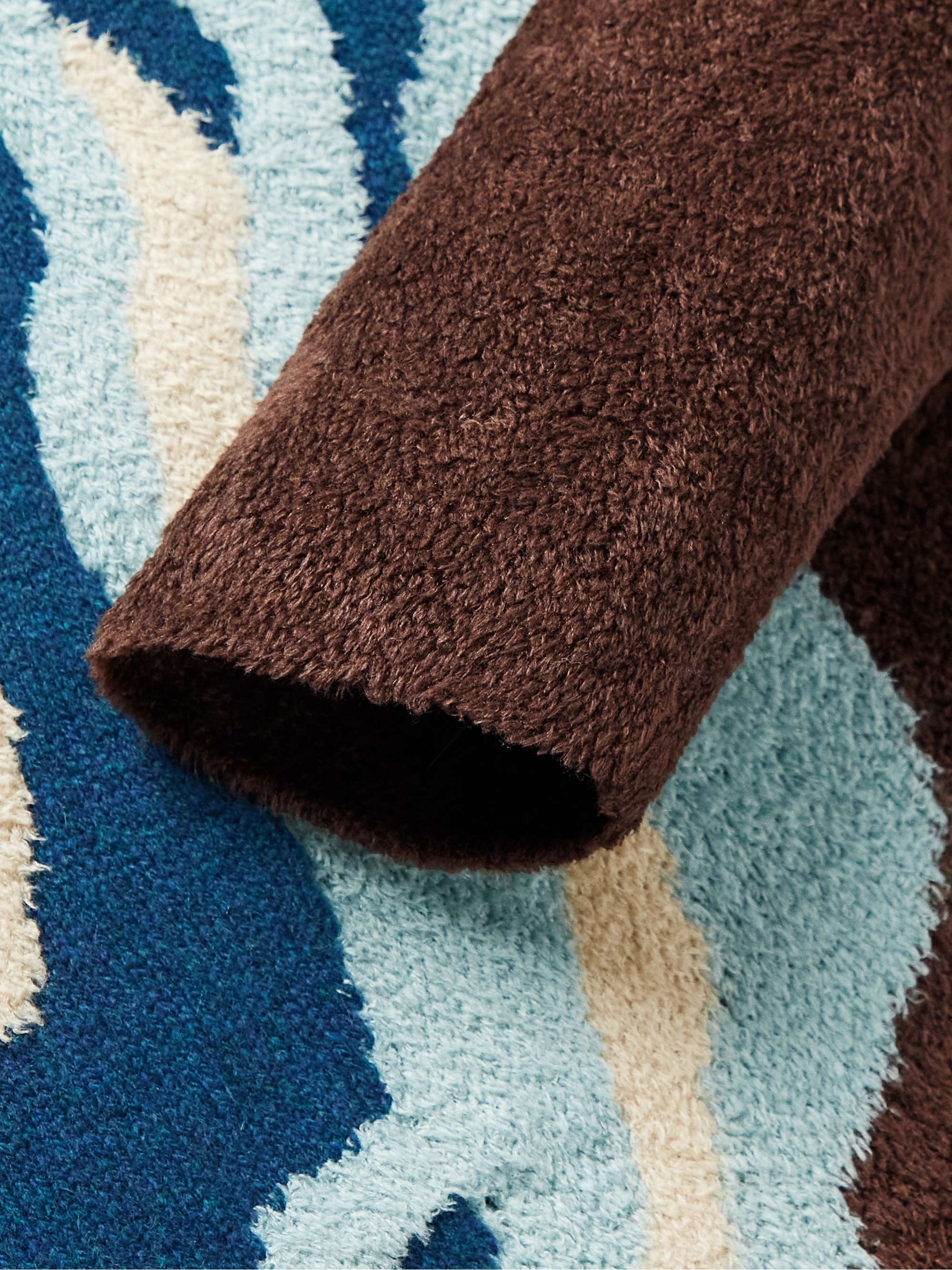 THE ELDER STATESMAN + Ollio Intarsia-Knit Bouclé Sweater