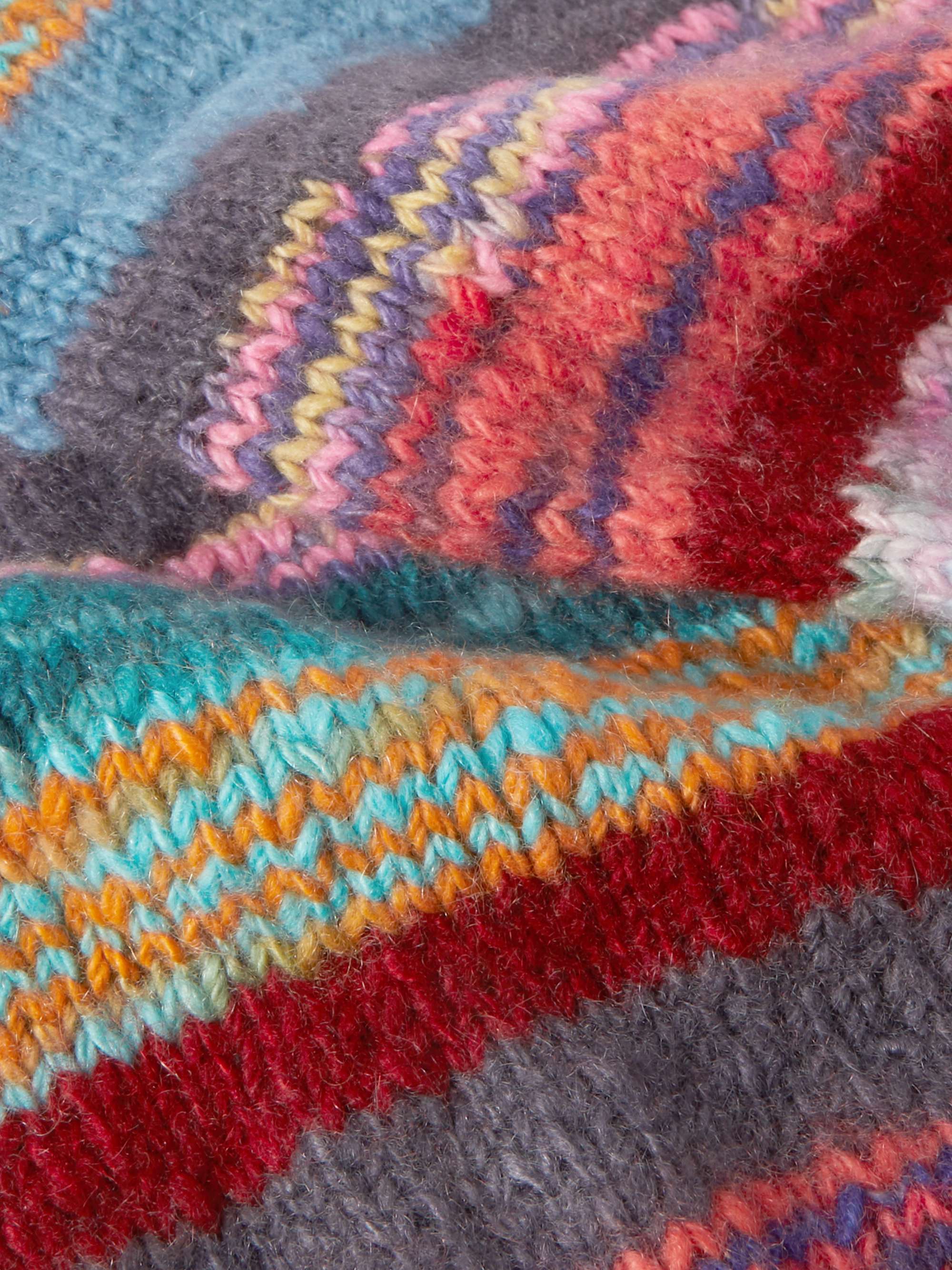 THE ELDER STATESMAN Mix N' Match Striped Cashmere Socks