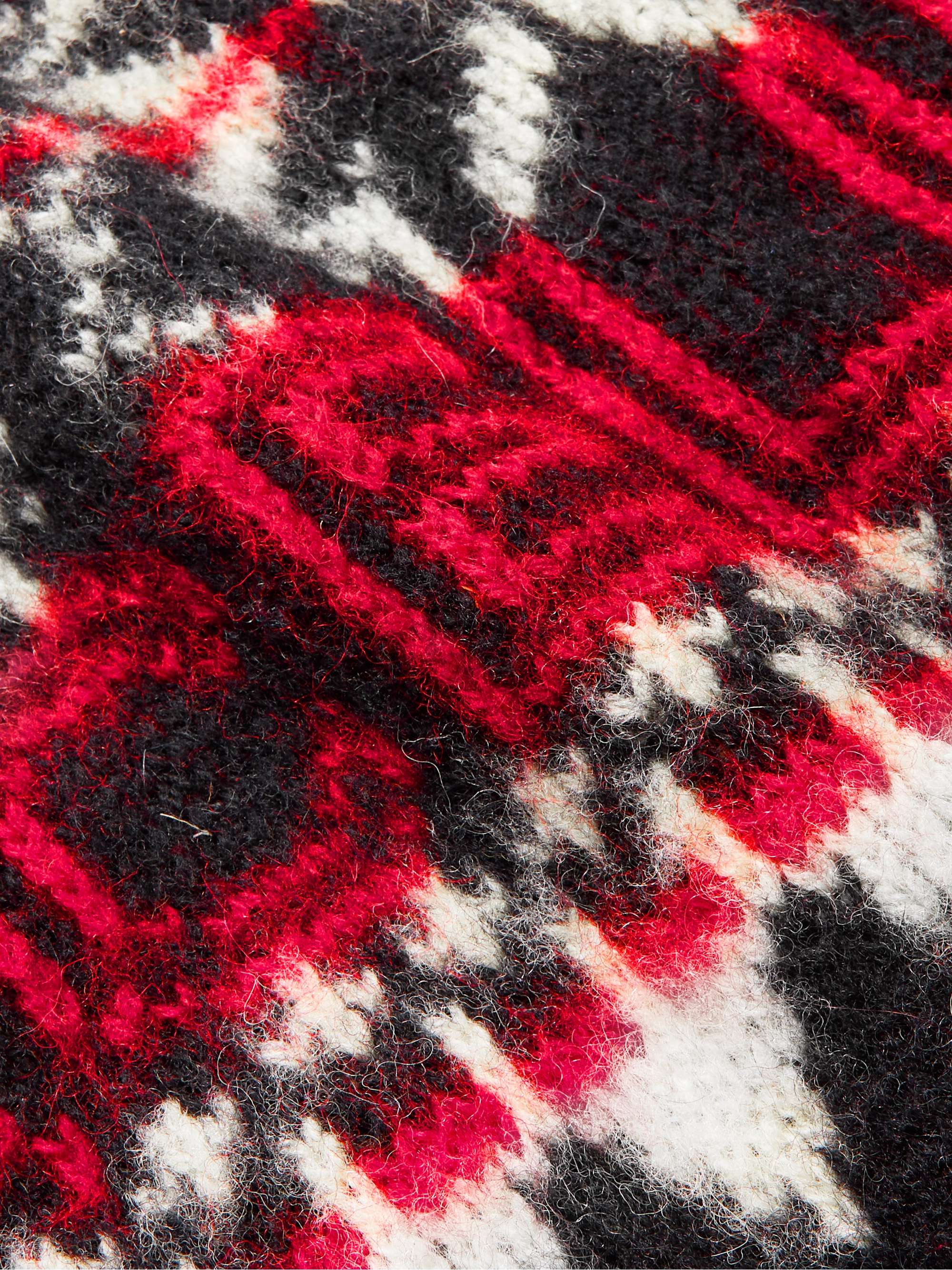 CELINE HOMME Fair Isle Wool Sweater