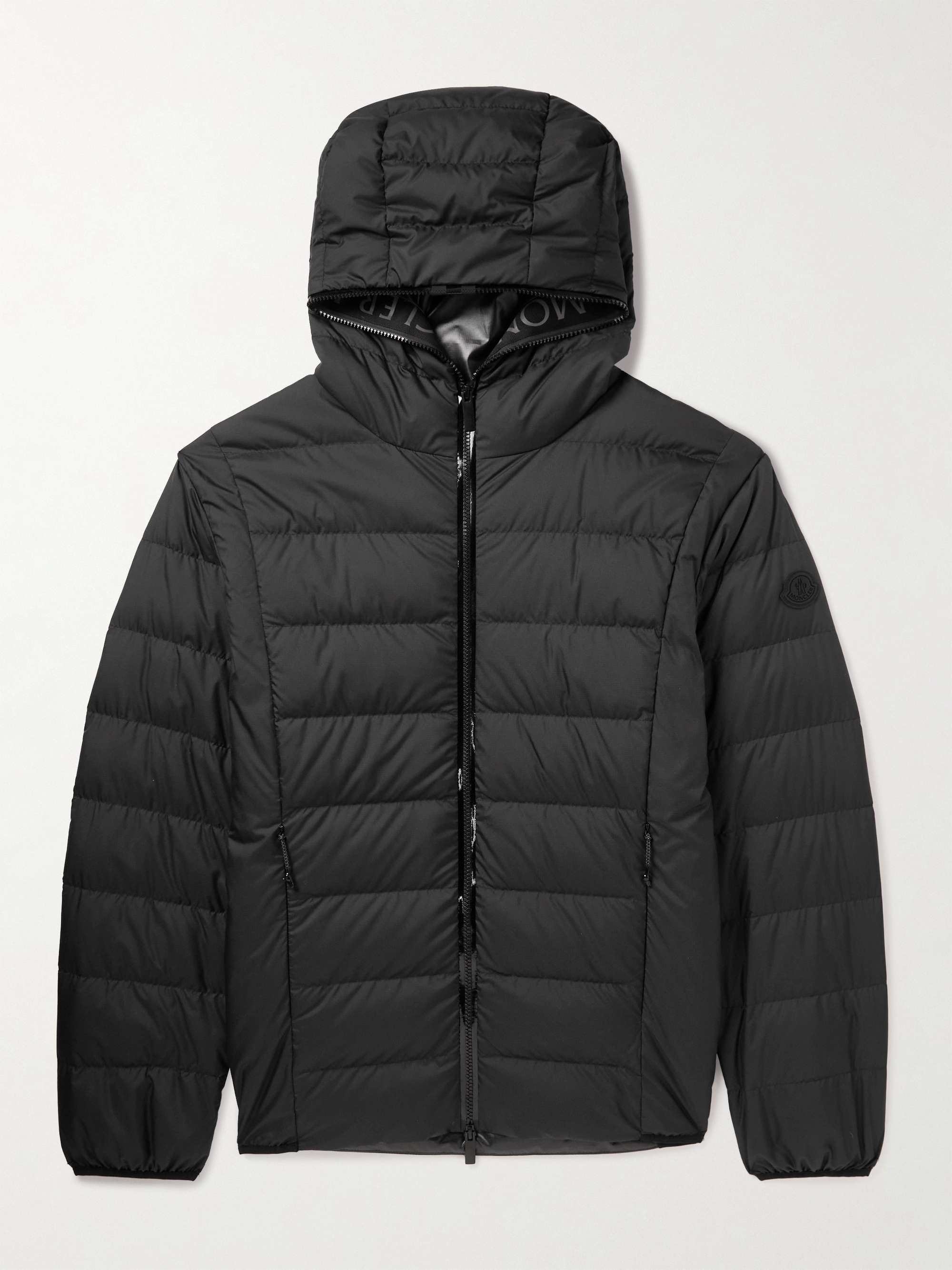 MONCLER Hadar Quilted Shell Hooded Down Jacket for Men | MR PORTER