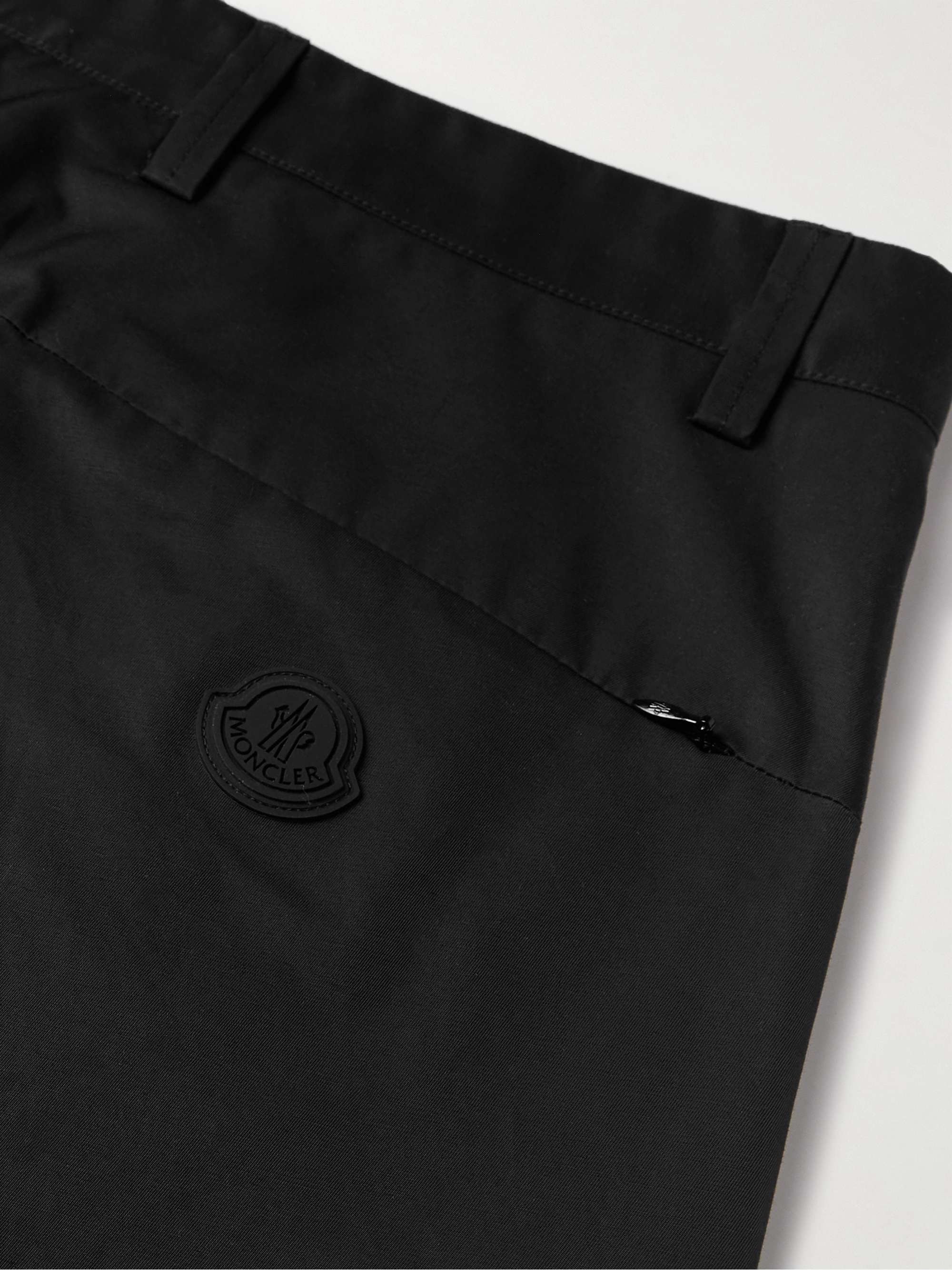 MONCLER Straight-Leg Cotton-Blend Twill Cargo Trousers