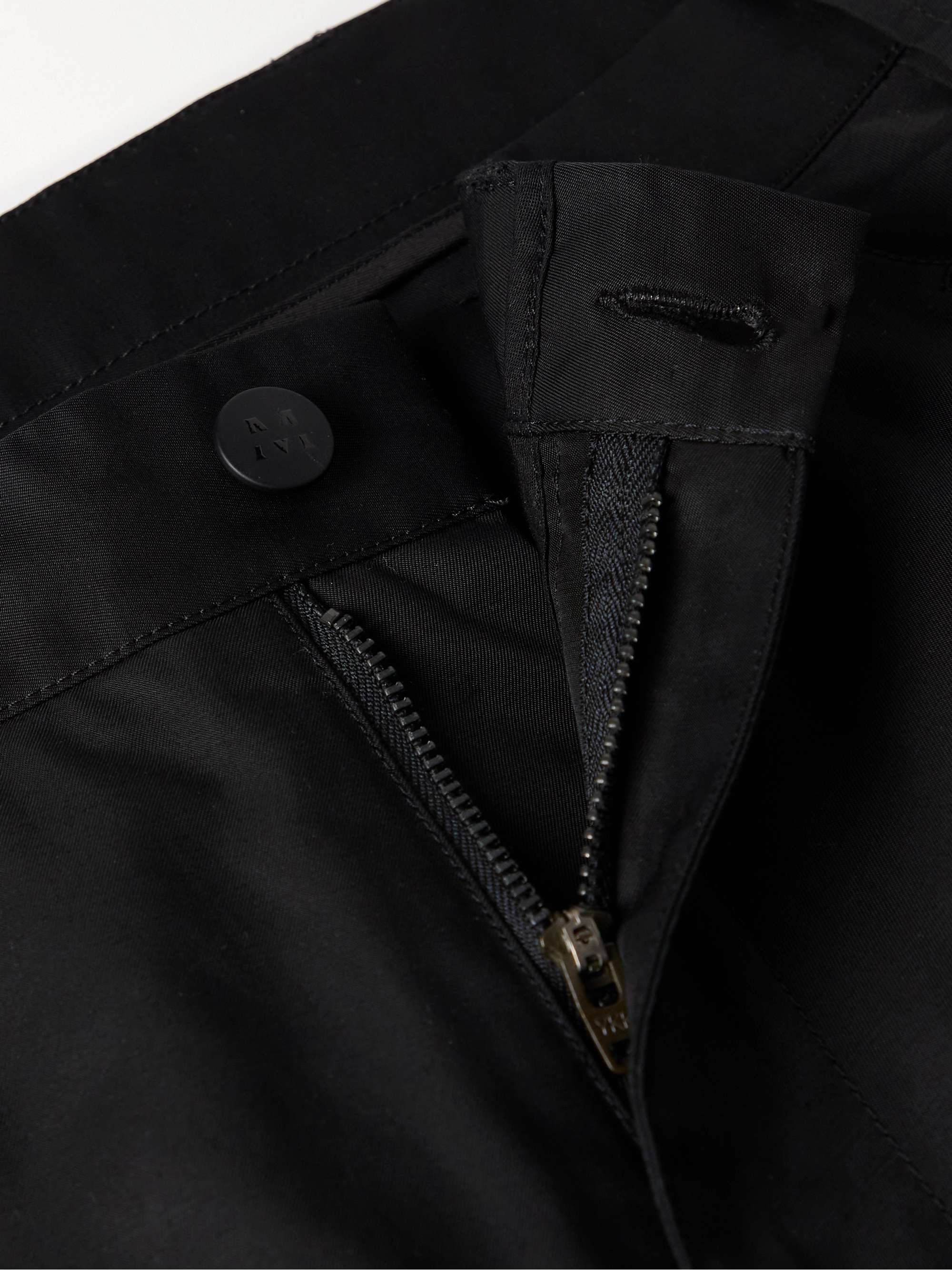 MONCLER Straight-Leg Cotton-Blend Twill Cargo Trousers