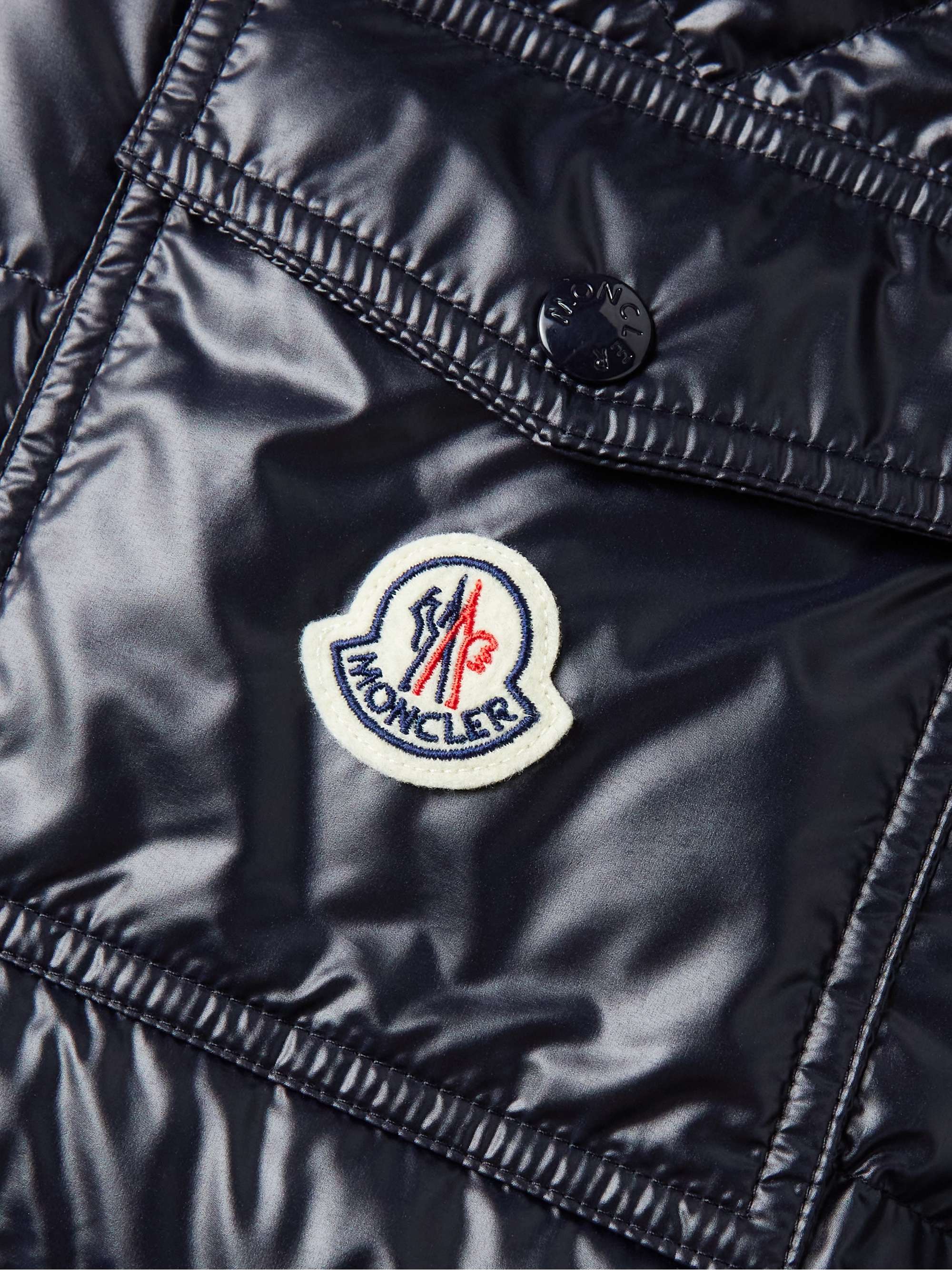 MONCLER Lauros Hooded Quilted Shell Down Jacket