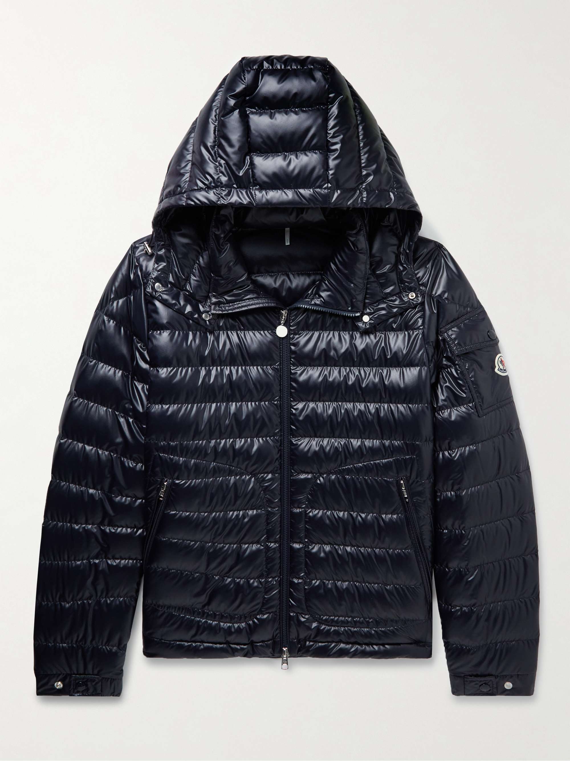 MONCLER Lauros Hooded Quilted Shell Down Jacket
