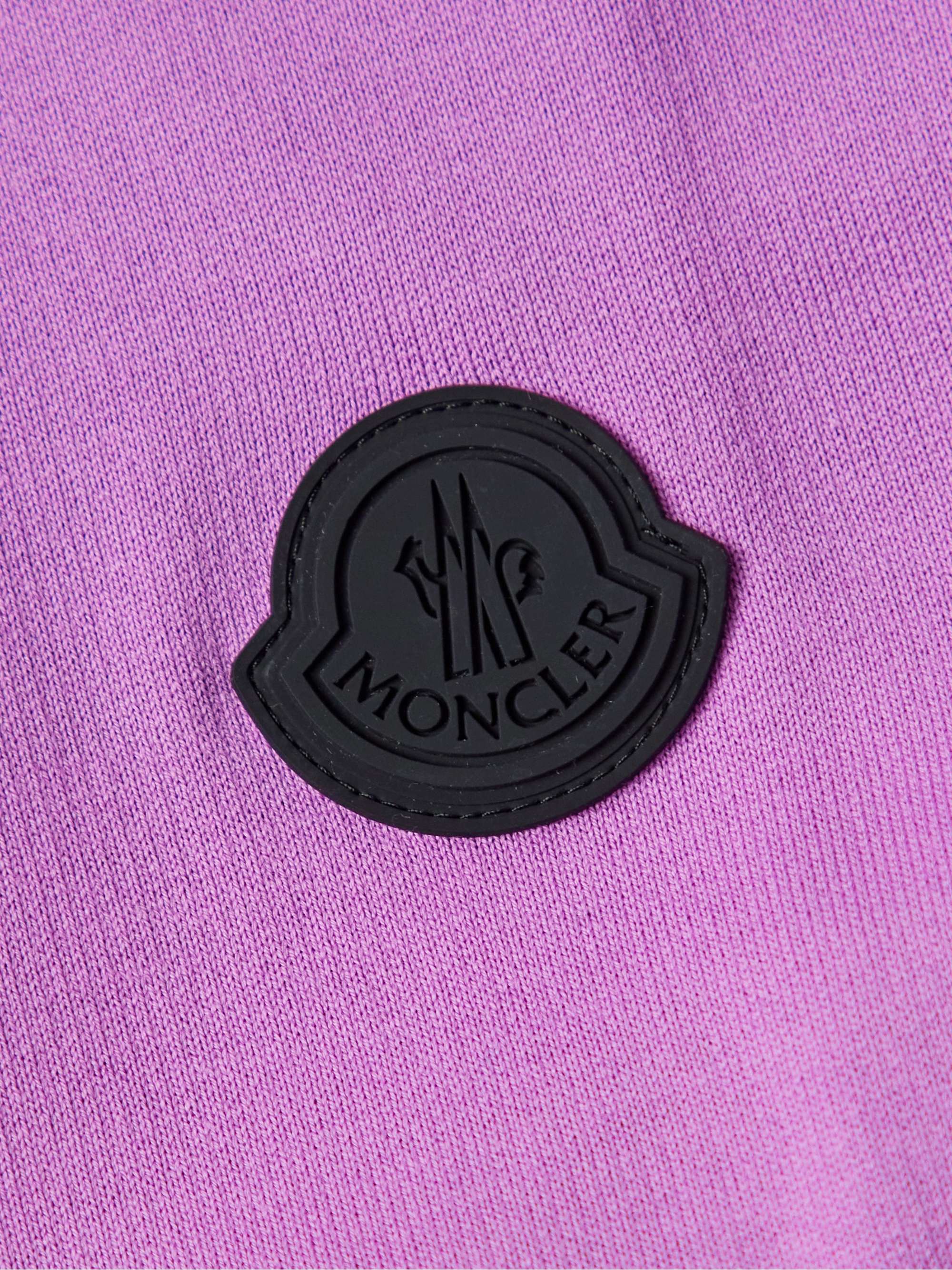 MONCLER Logo-Print Cotton-Jersey Sweatshirt