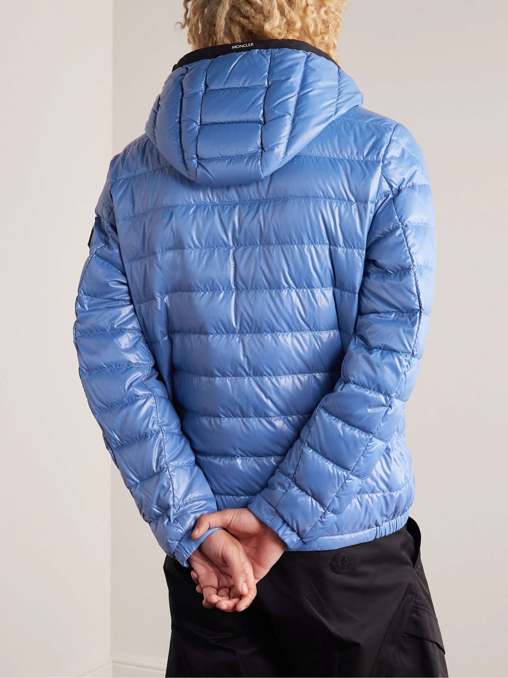 MONCLER Galion Quilted Shell Hooded Down Jacket