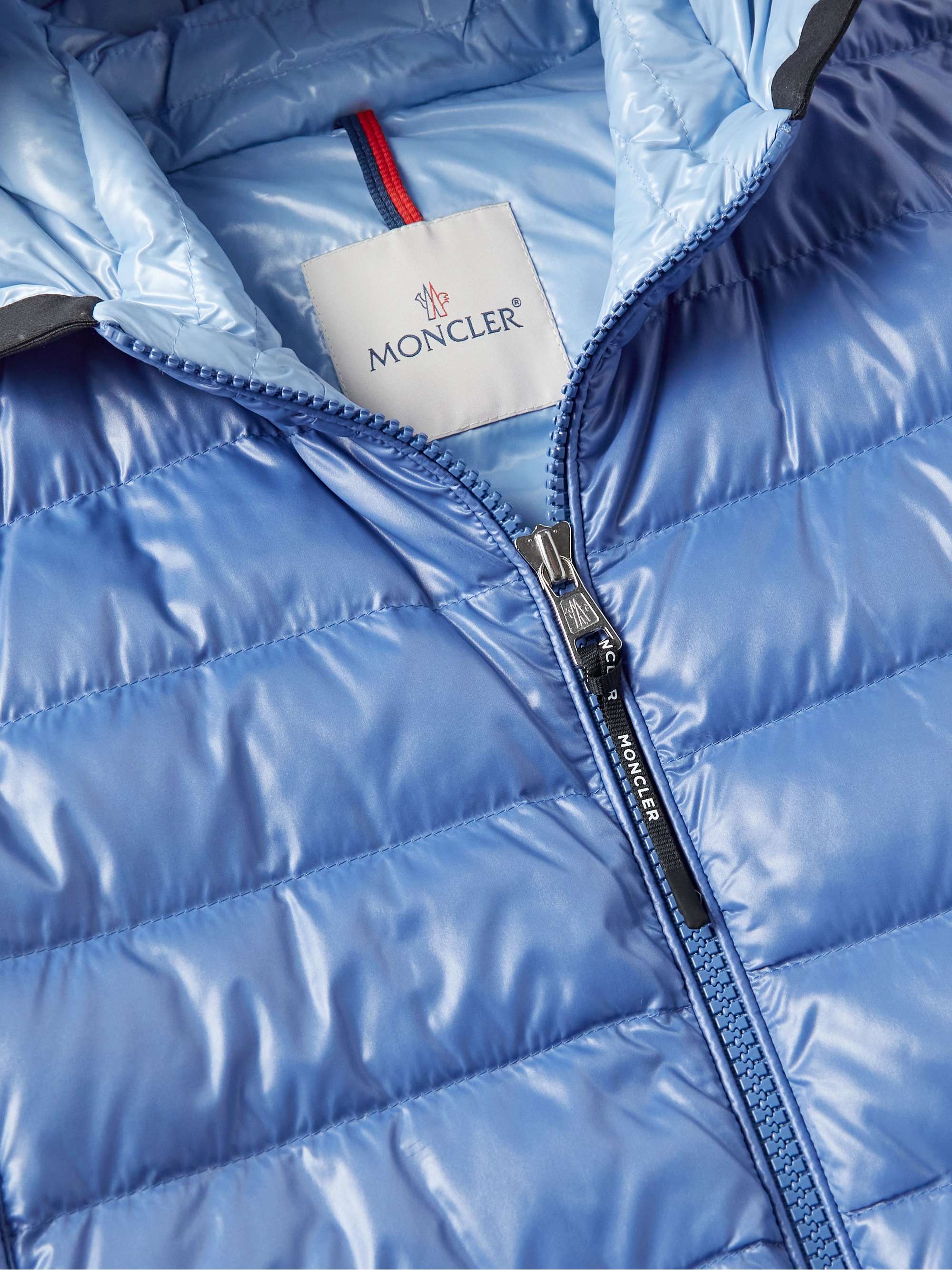 MONCLER Galion Quilted Shell Hooded Down Jacket