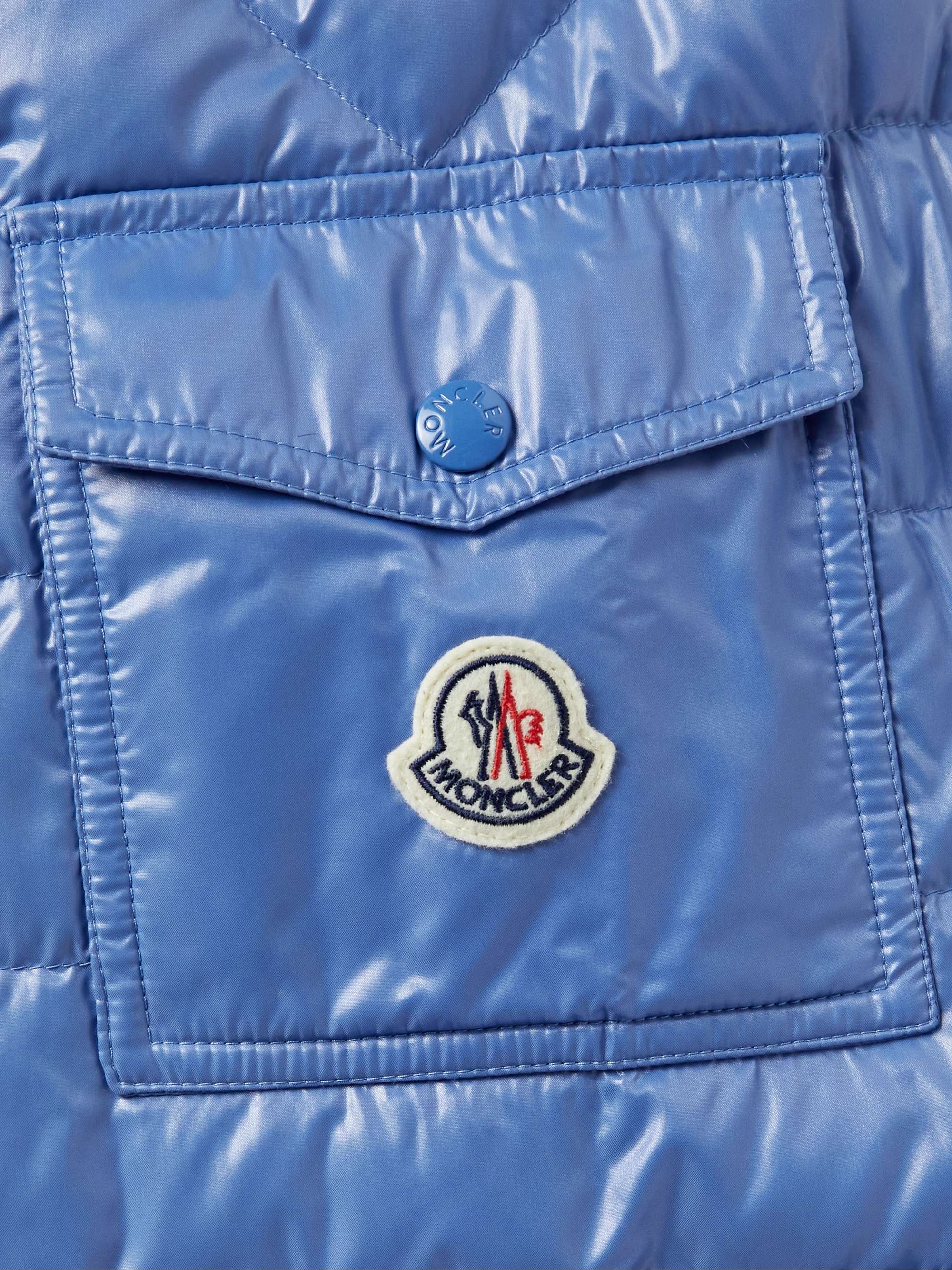 MONCLER Galion Quilted Shell Hooded Down Jacket