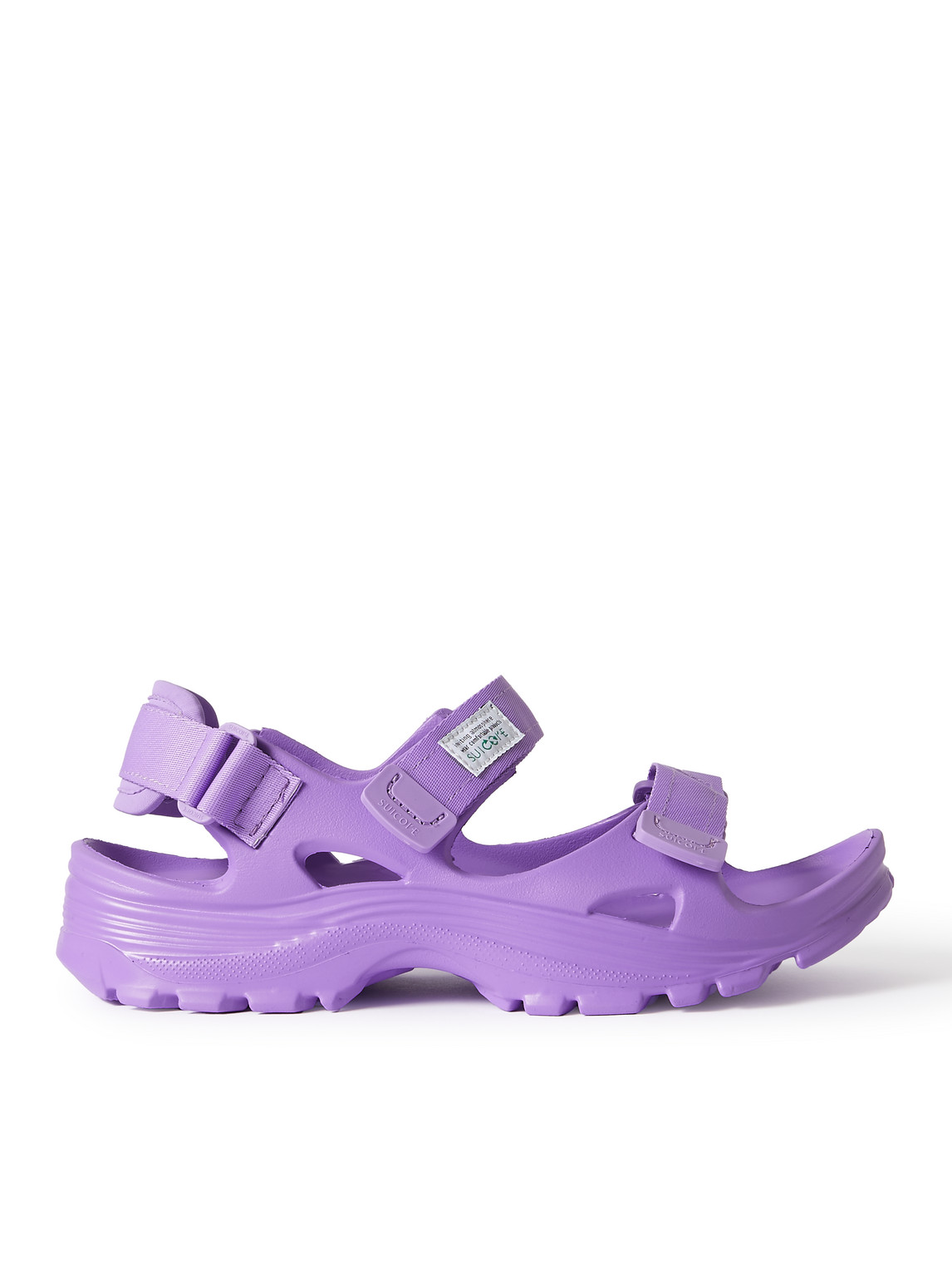 Suicoke Wake Injection Sandals In Purple