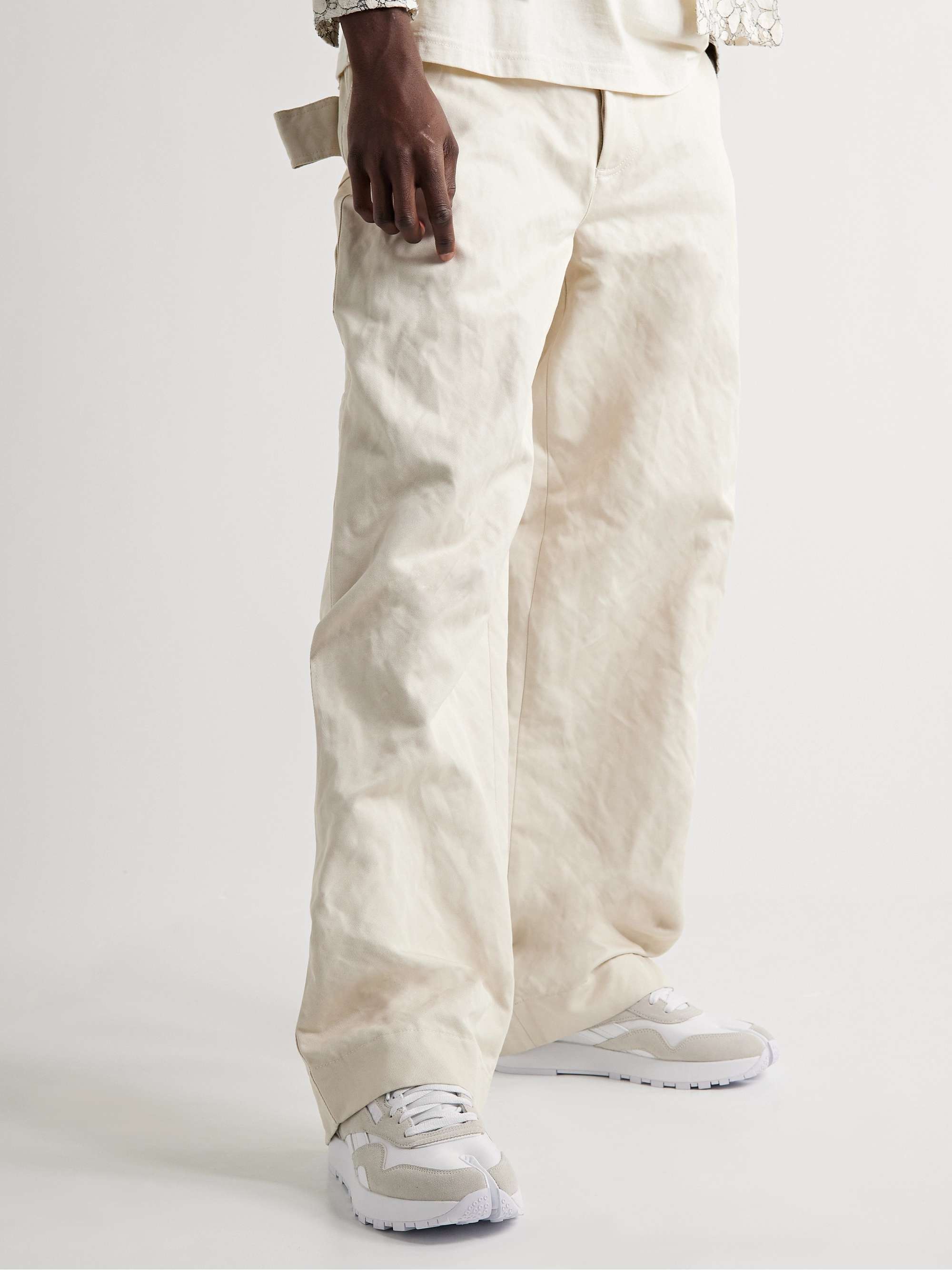 REEBOK + Maison Margiela Project 0 Shell, Suede and Leather Sneakers