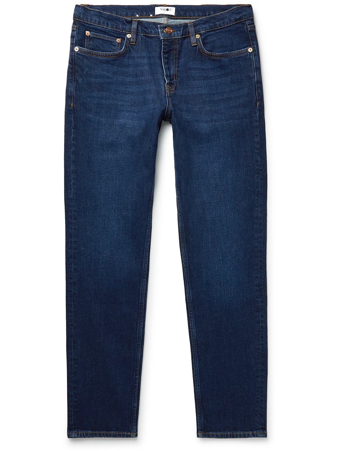 Slater 1838 Slim-Fit Tapered Distressed Jeans