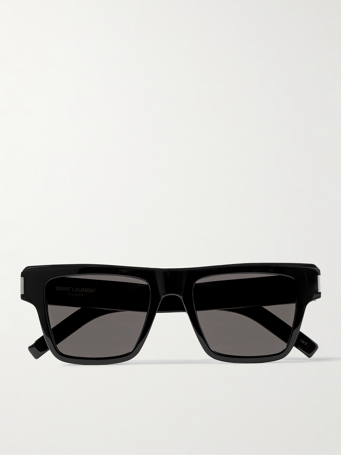 Saint Laurent Square-frame Acetate Sunglasses In Black