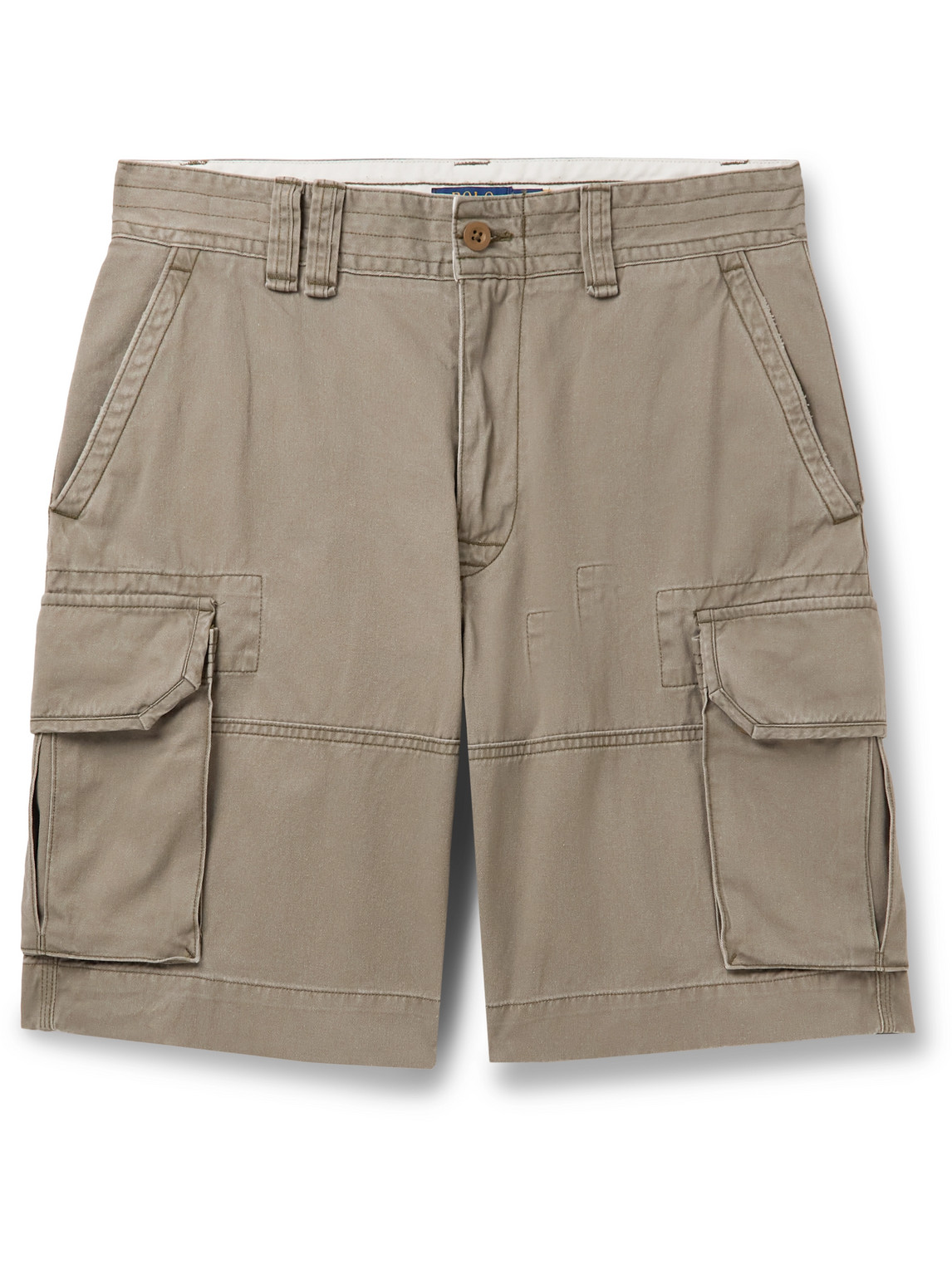 Gellar Straight-Leg Cotton-Canvas Cargo Shorts