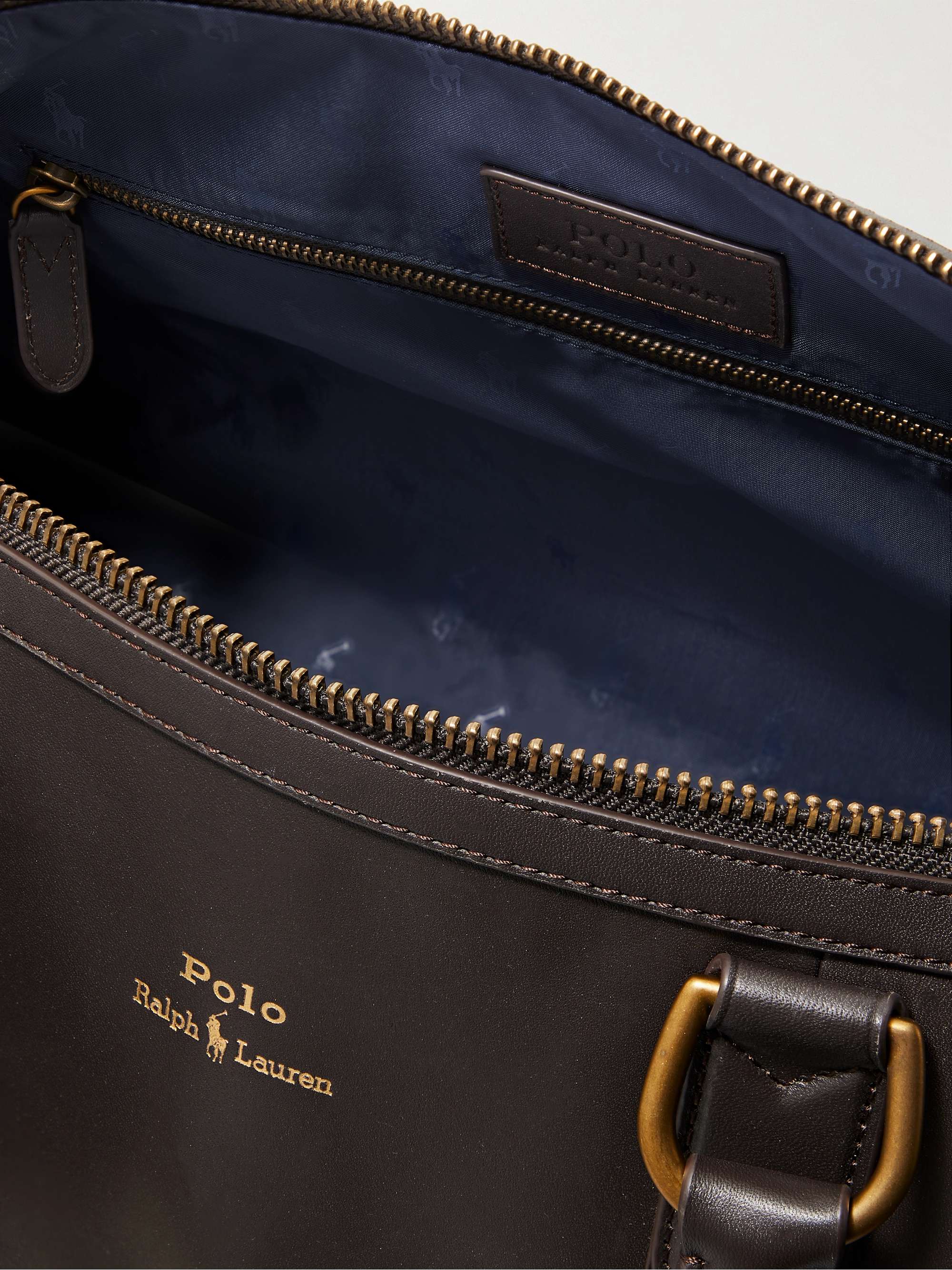 POLO RALPH LAUREN Leather Weekend Bag