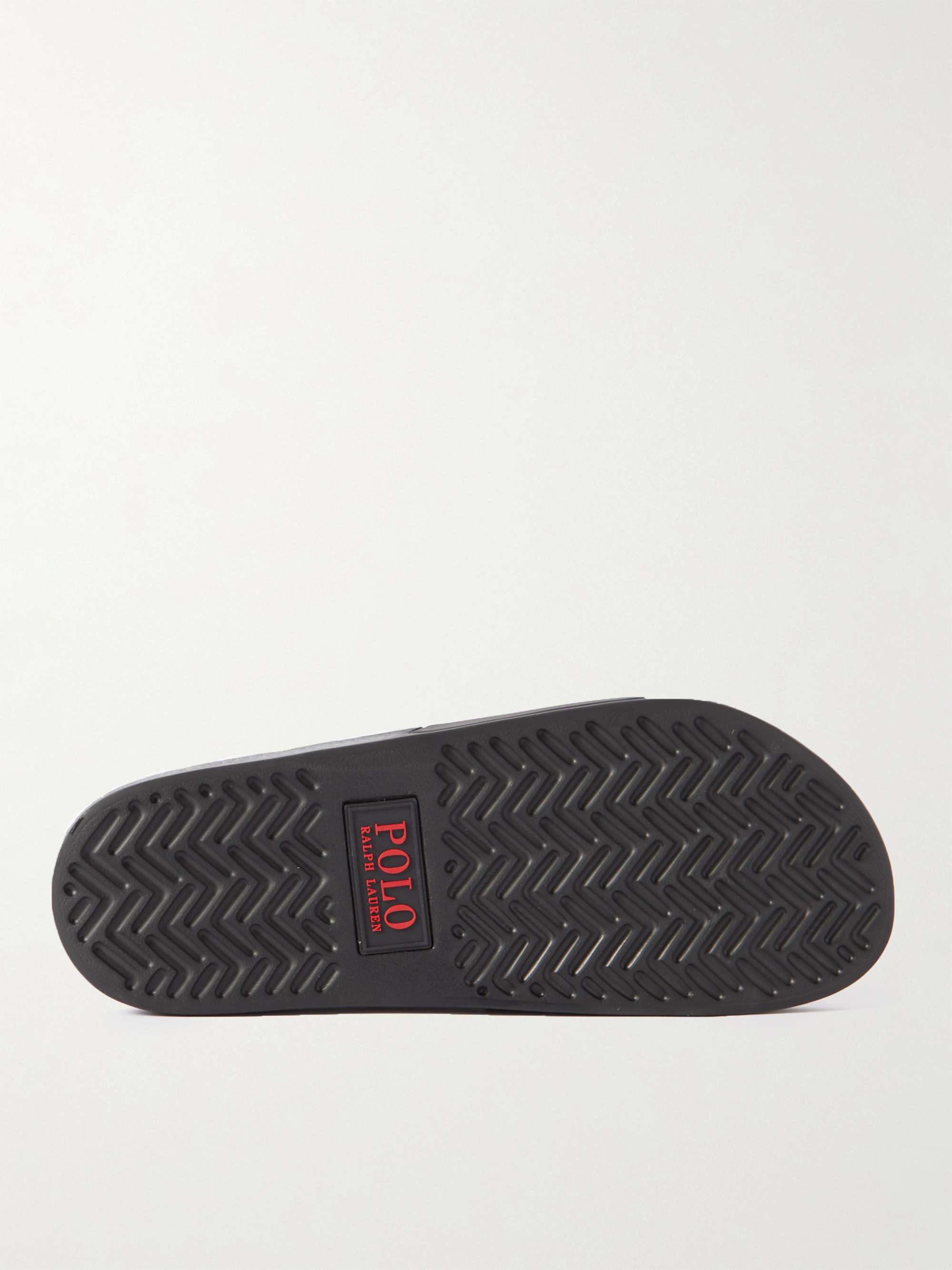 POLO RALPH LAUREN Logo-Embossed Rubber Slides