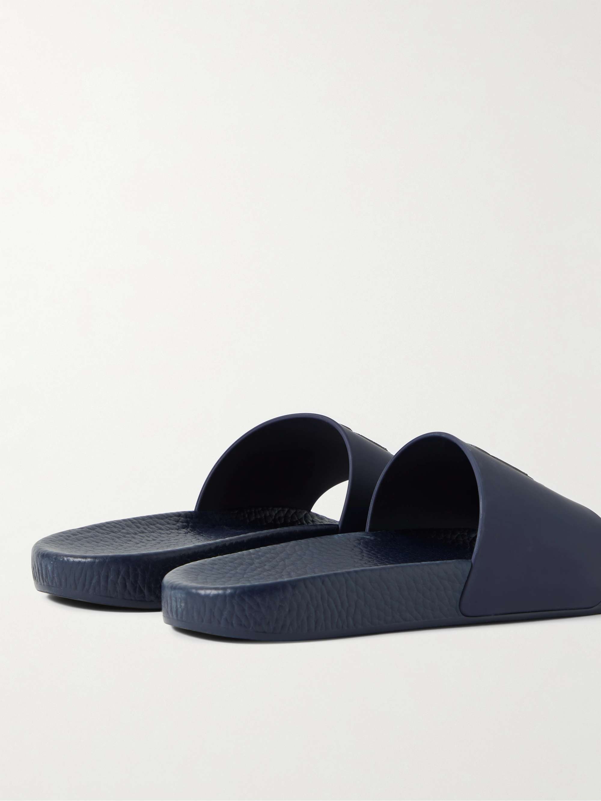 POLO RALPH LAUREN Logo-Embossed Rubber Slides