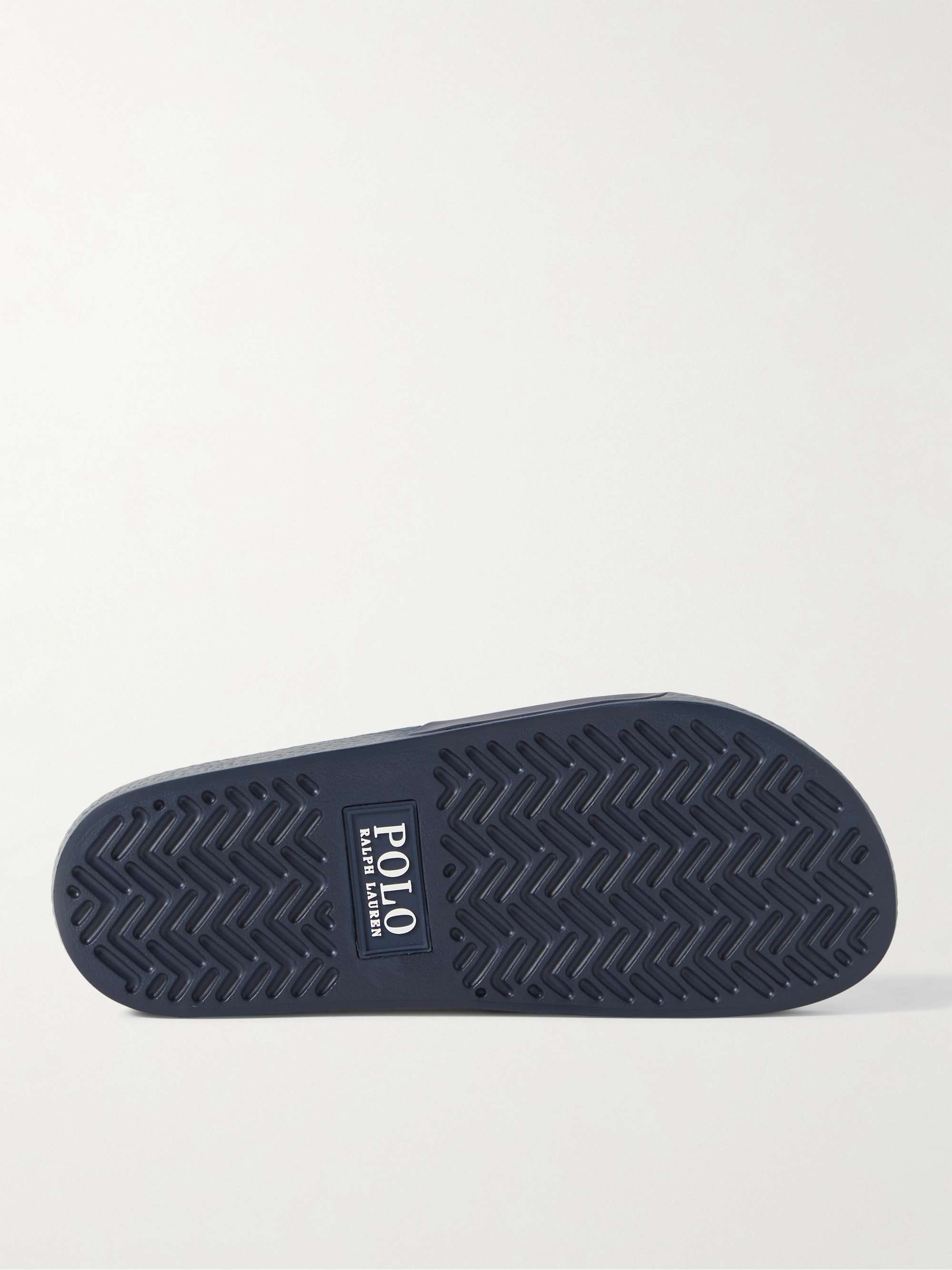 POLO RALPH LAUREN Logo-Embossed Rubber Slides