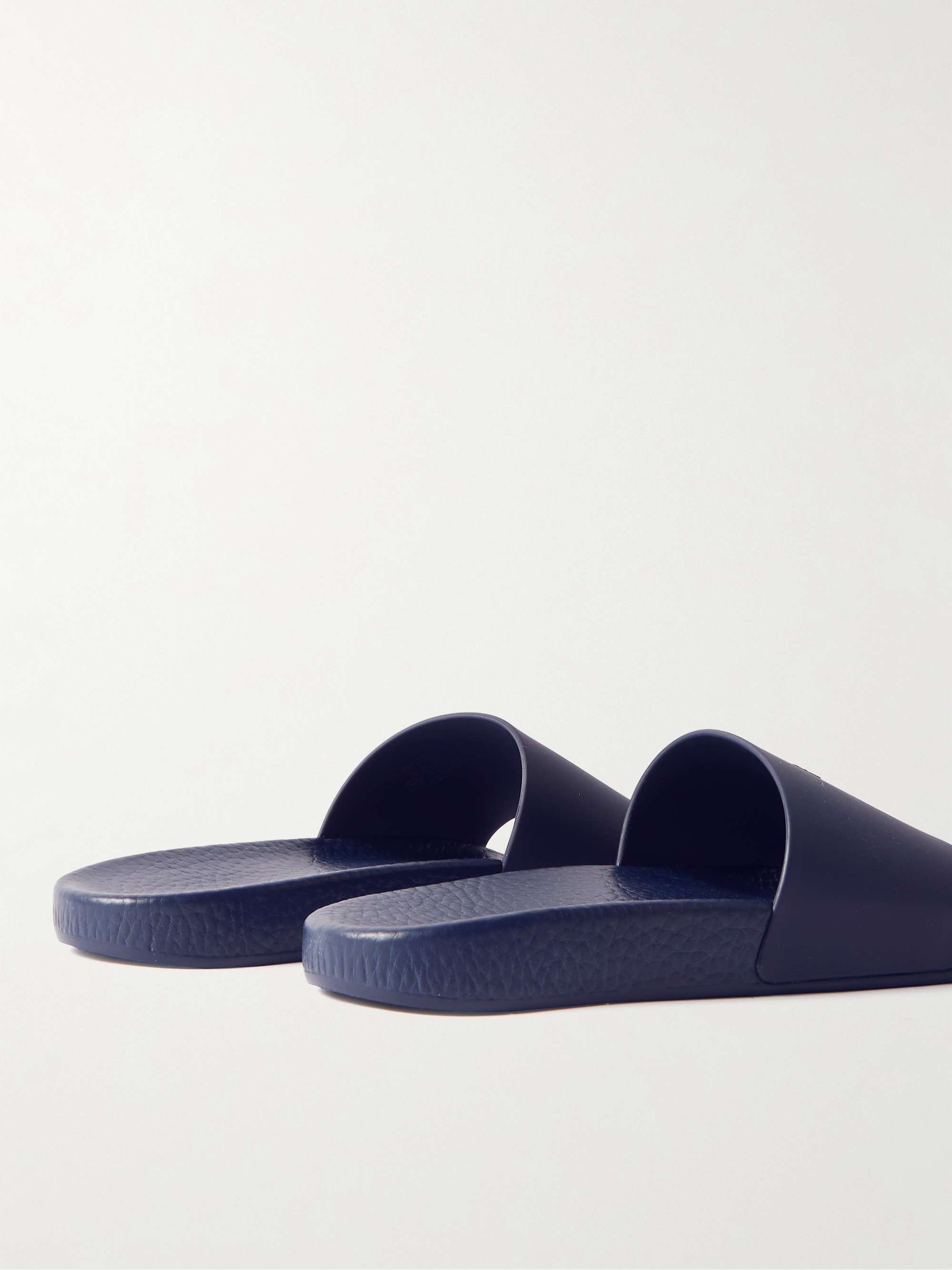 POLO RALPH LAUREN Logo-Embossed Rubber Slides