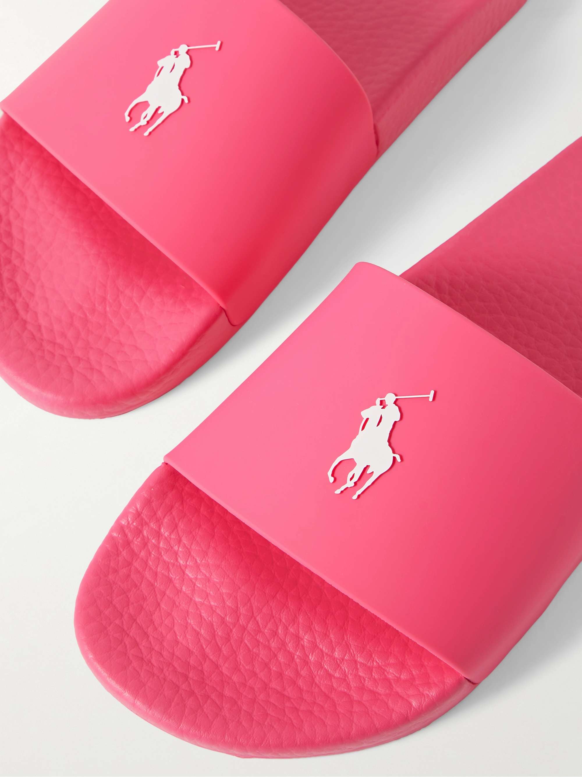 POLO RALPH LAUREN Logo-Embossed Rubber Slides