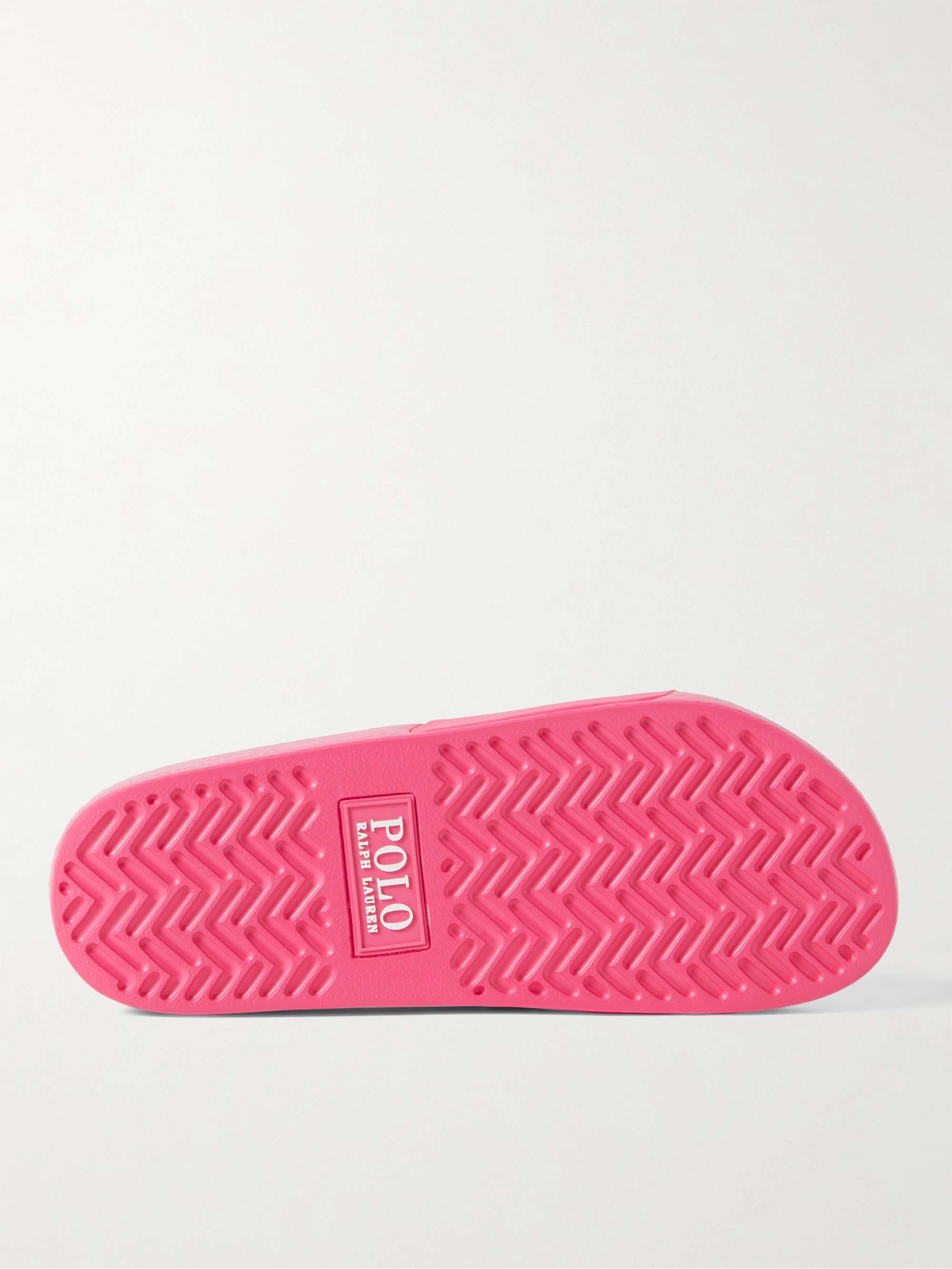 POLO RALPH LAUREN Logo-Embossed Rubber Slides