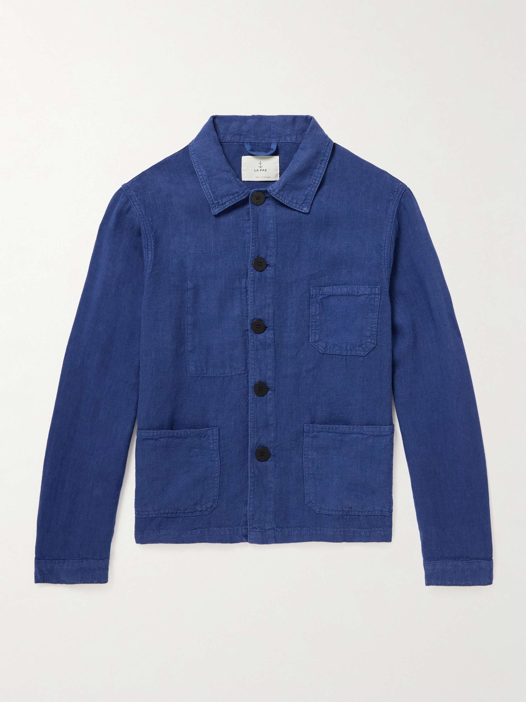 LA PAZ Linen Shirt Jacket for Men | MR PORTER