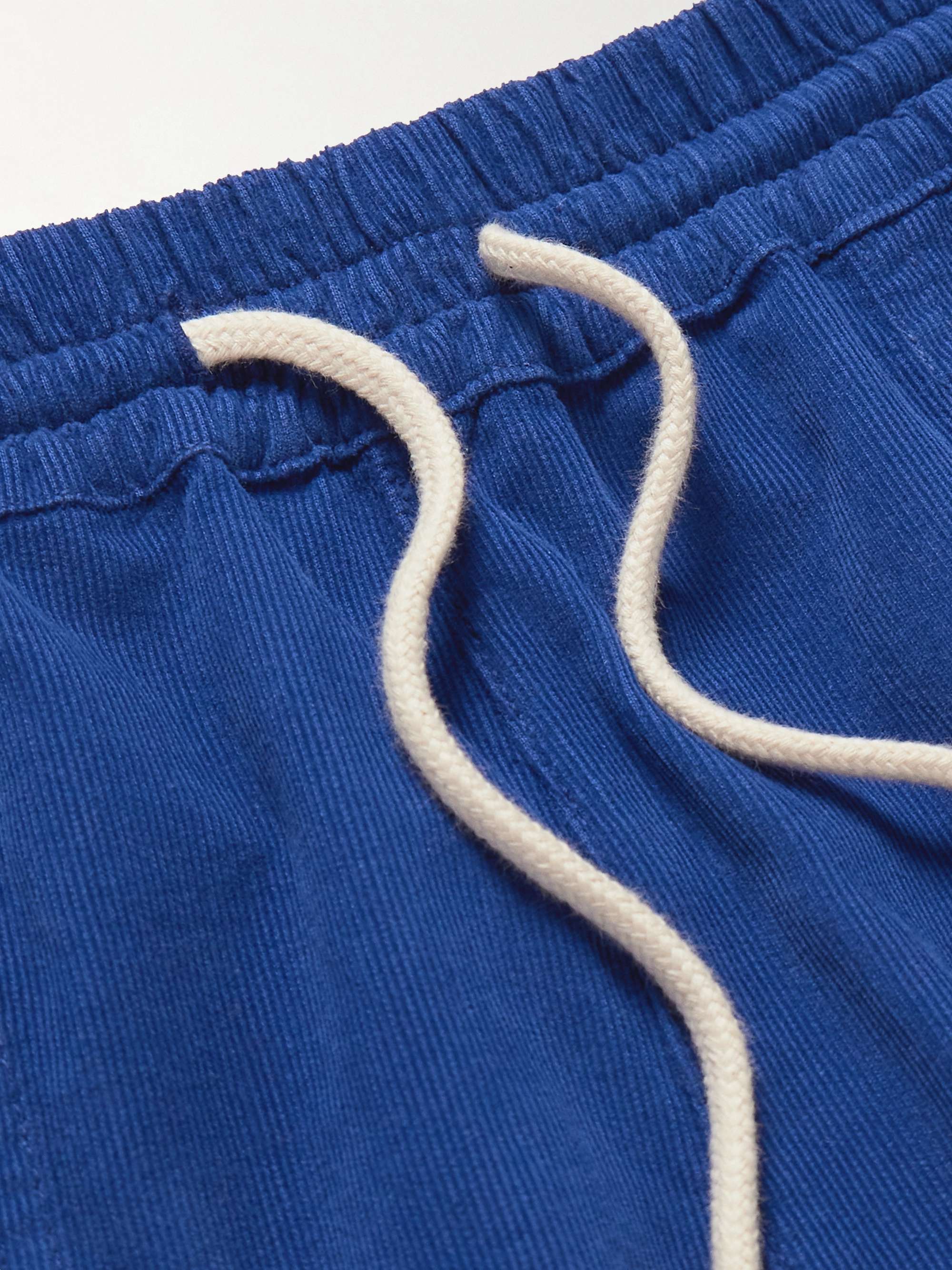 LA PAZ Beach Tapered Cotton-Corduroy Drawstring Trousers