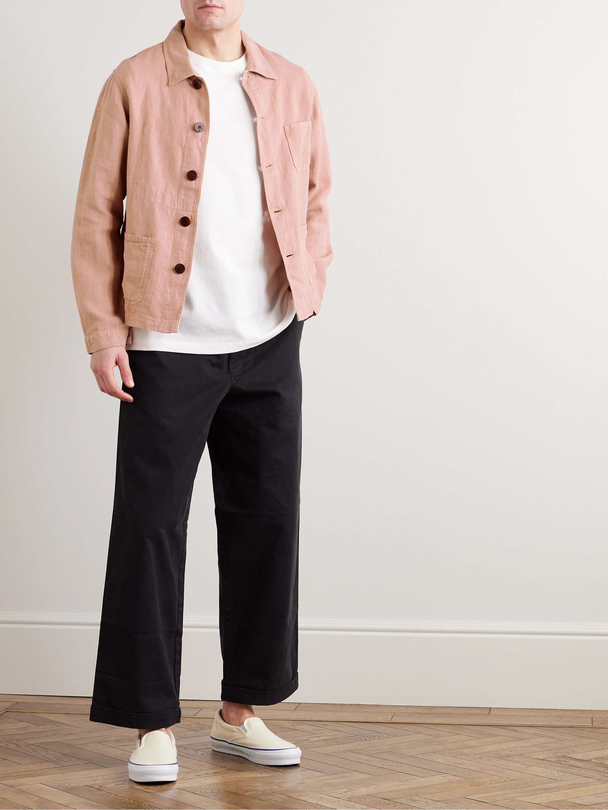 Linen Chore Jacket