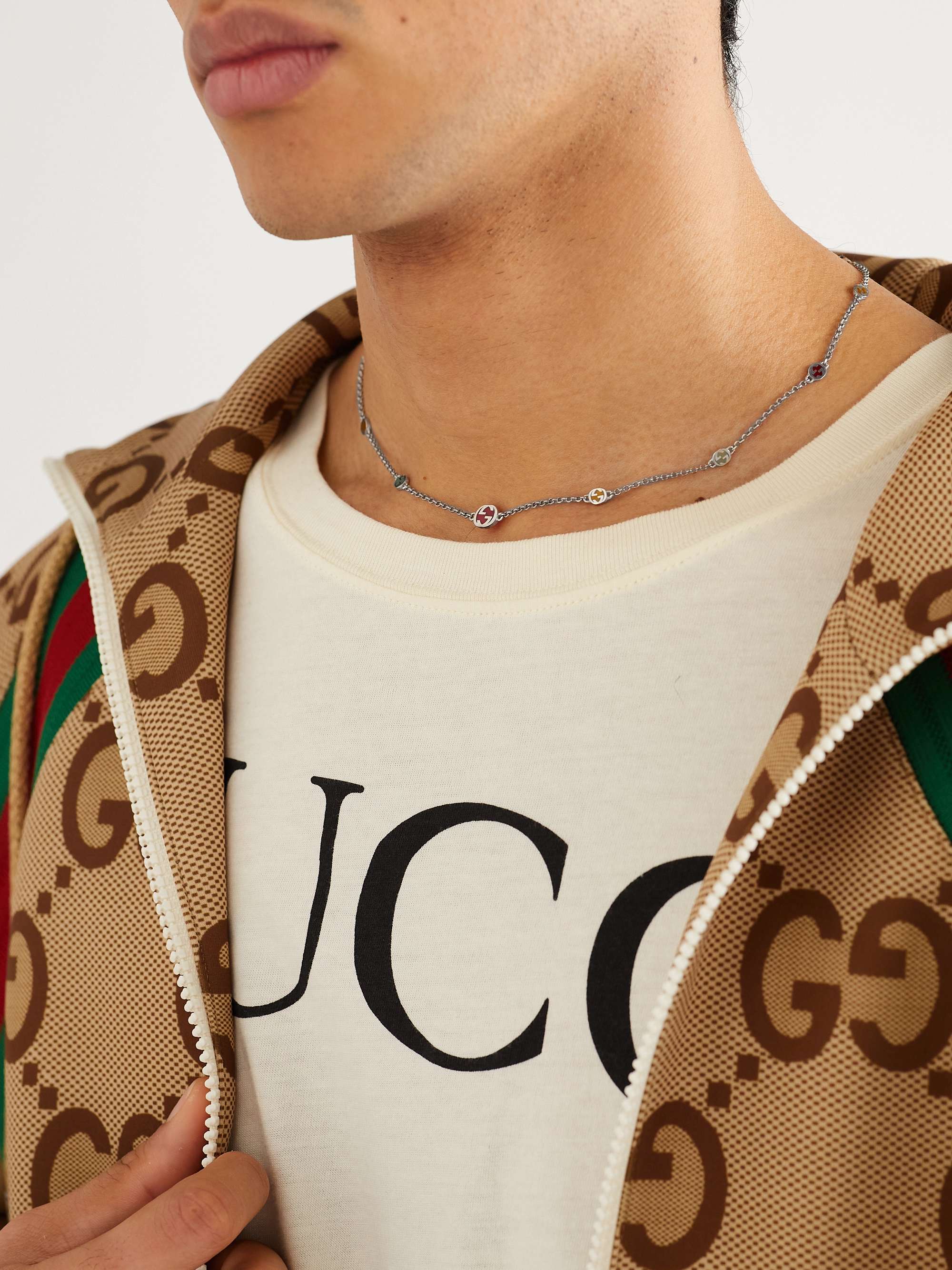 Gucci Webbing-Trimmed Logo-Print Stretch-Jersey Hooded Jacket - Men - Sand Coats And Jackets - S