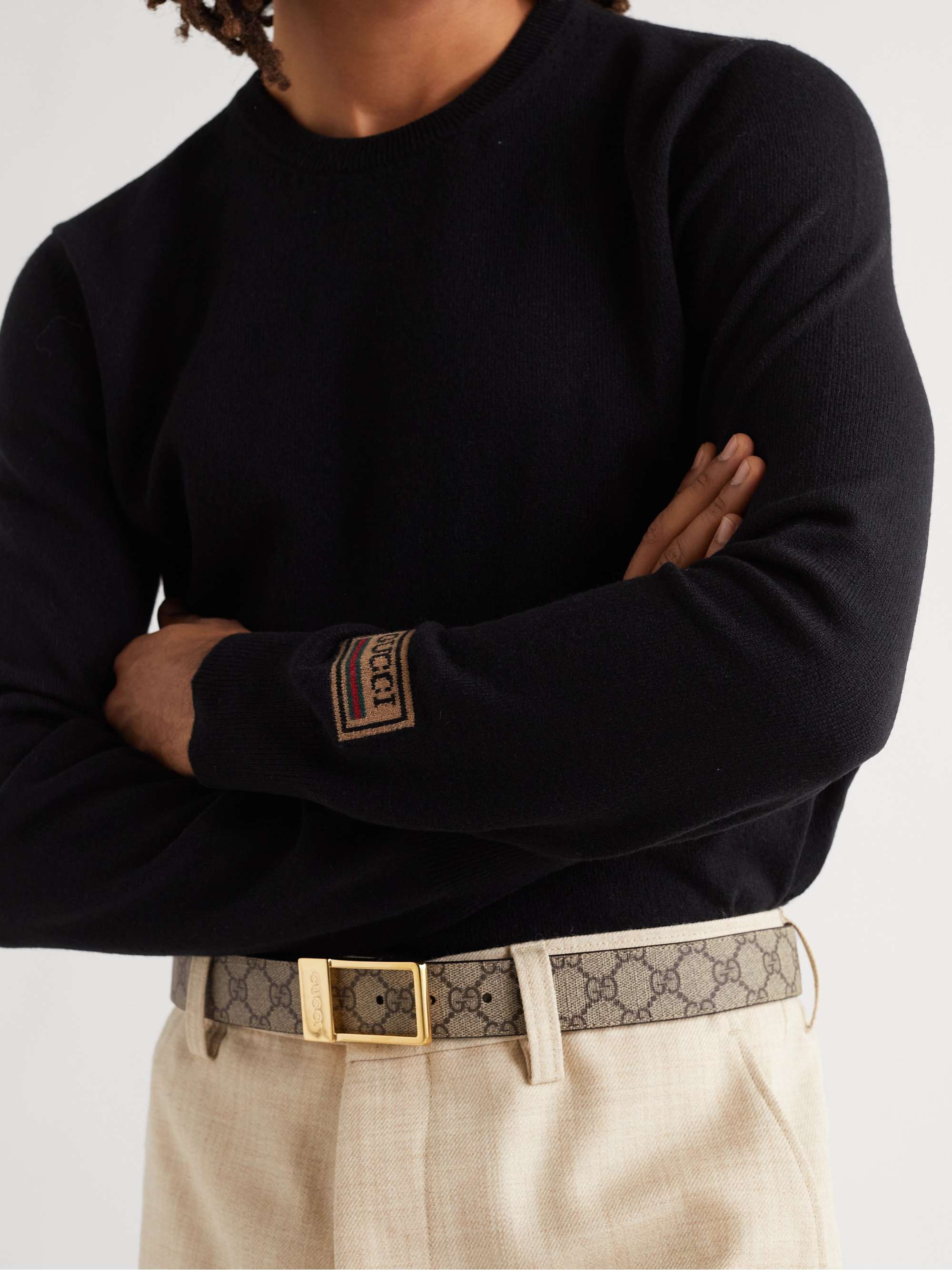 Jacquard Monogram Canvas Belt