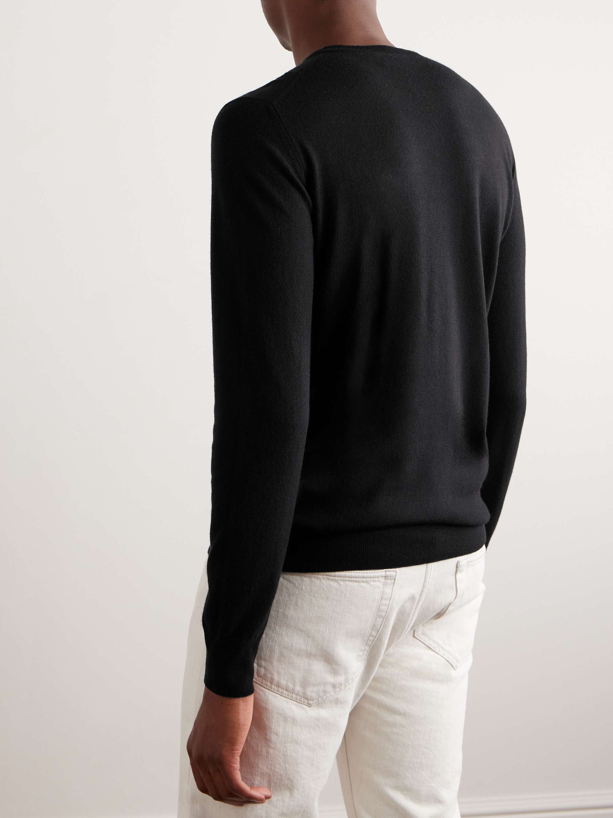 LORO PIANA Slim-Fit Baby Cashmere Sweater