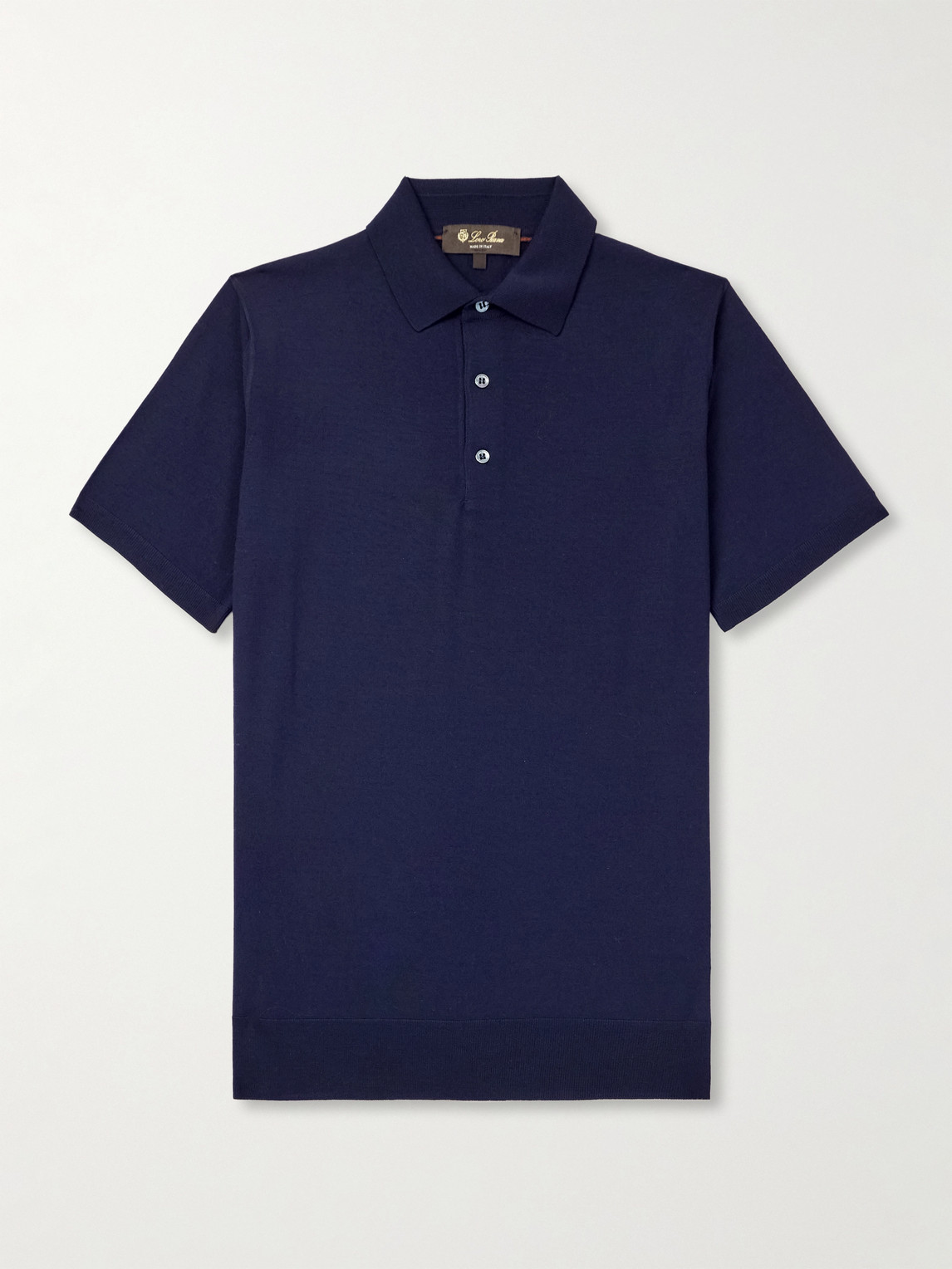Loro Piana Wish® Wool Polo Shirt - Men