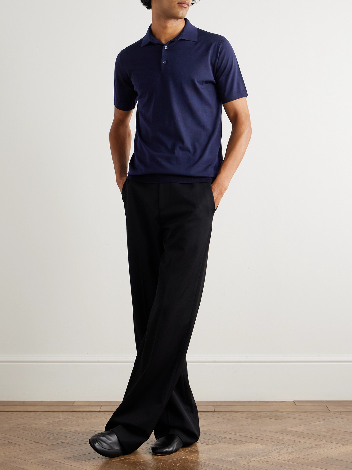 Wish® Wool Polo Shirt — 2