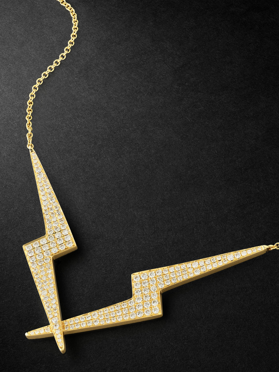 Shop Anita Ko Gold Diamond Necklace