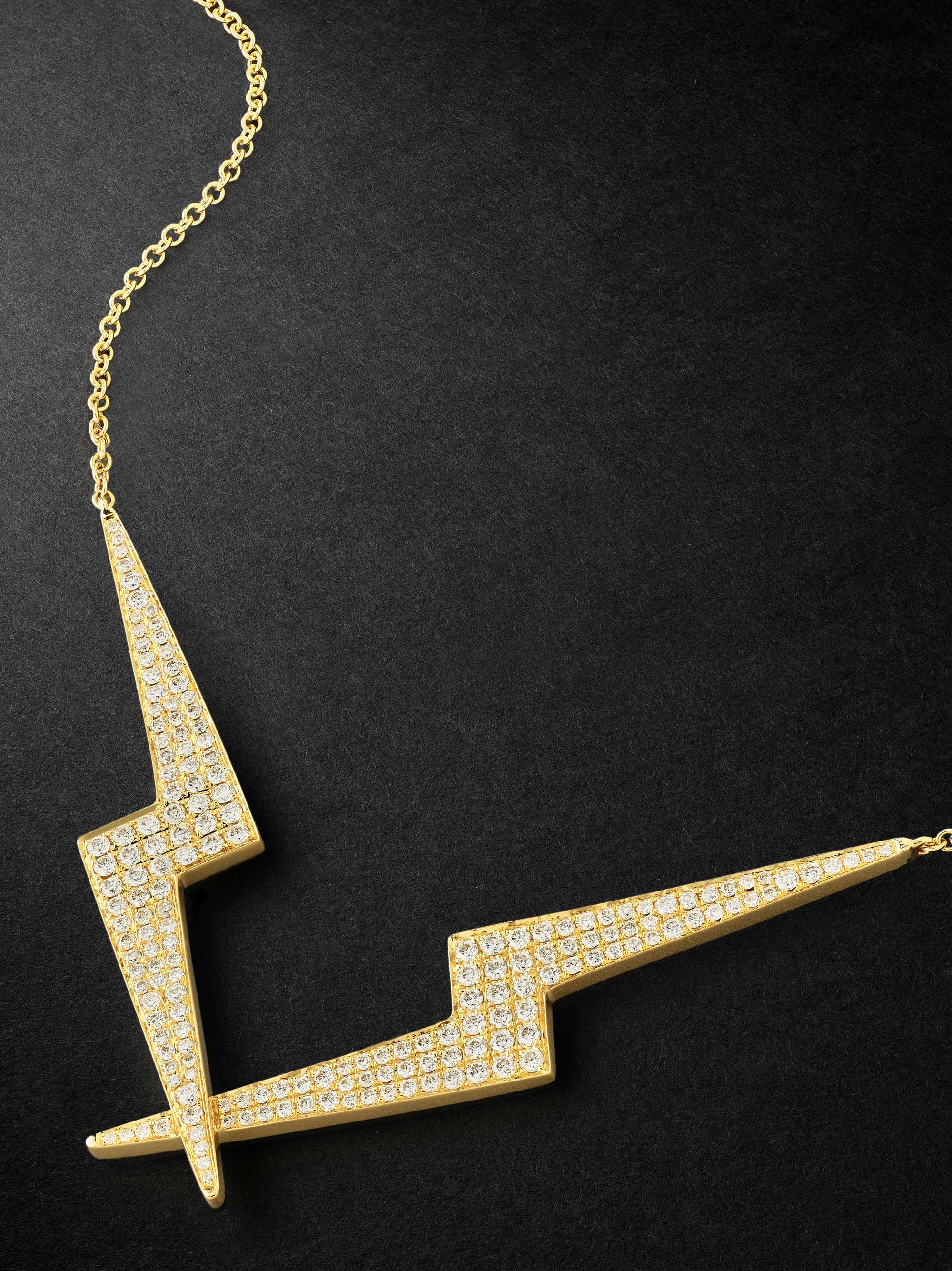 ANITA KO Gold Diamond Necklace