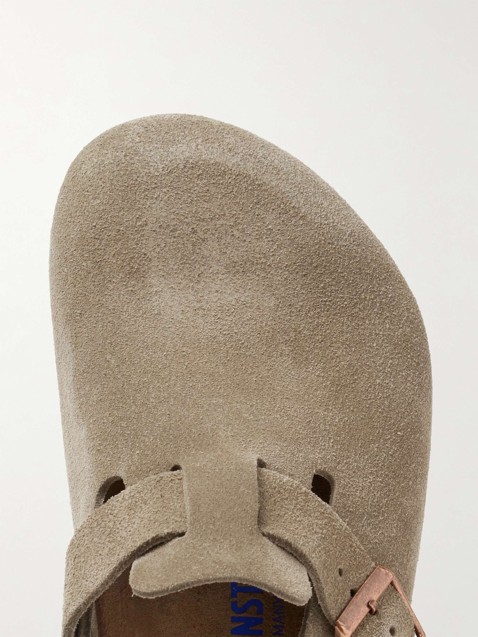 BIRKENSTOCK حذاء كلوغ Boston من جلد السويد