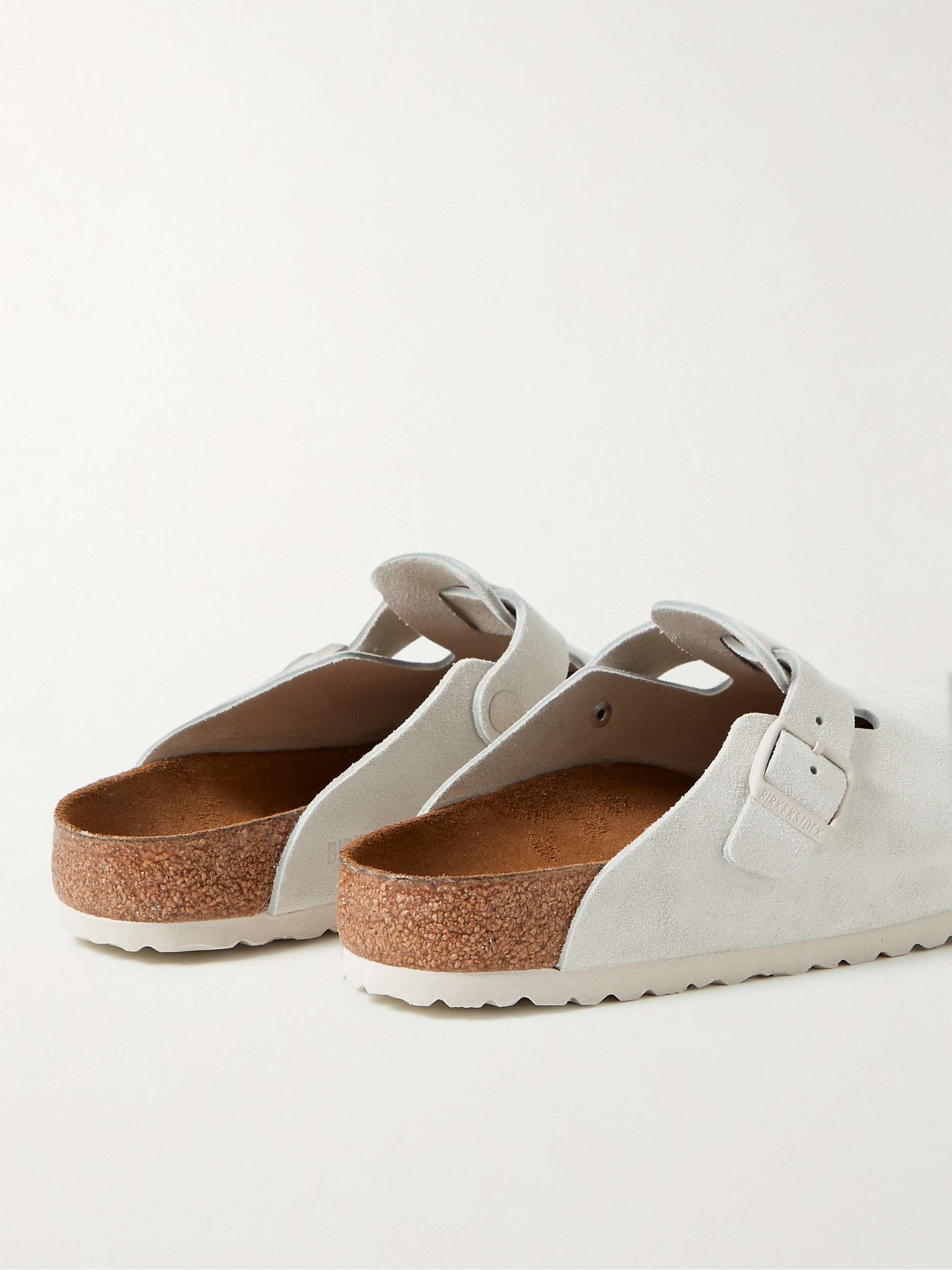 BIRKENSTOCK حذاء كلوغ Boston من جلد السويد