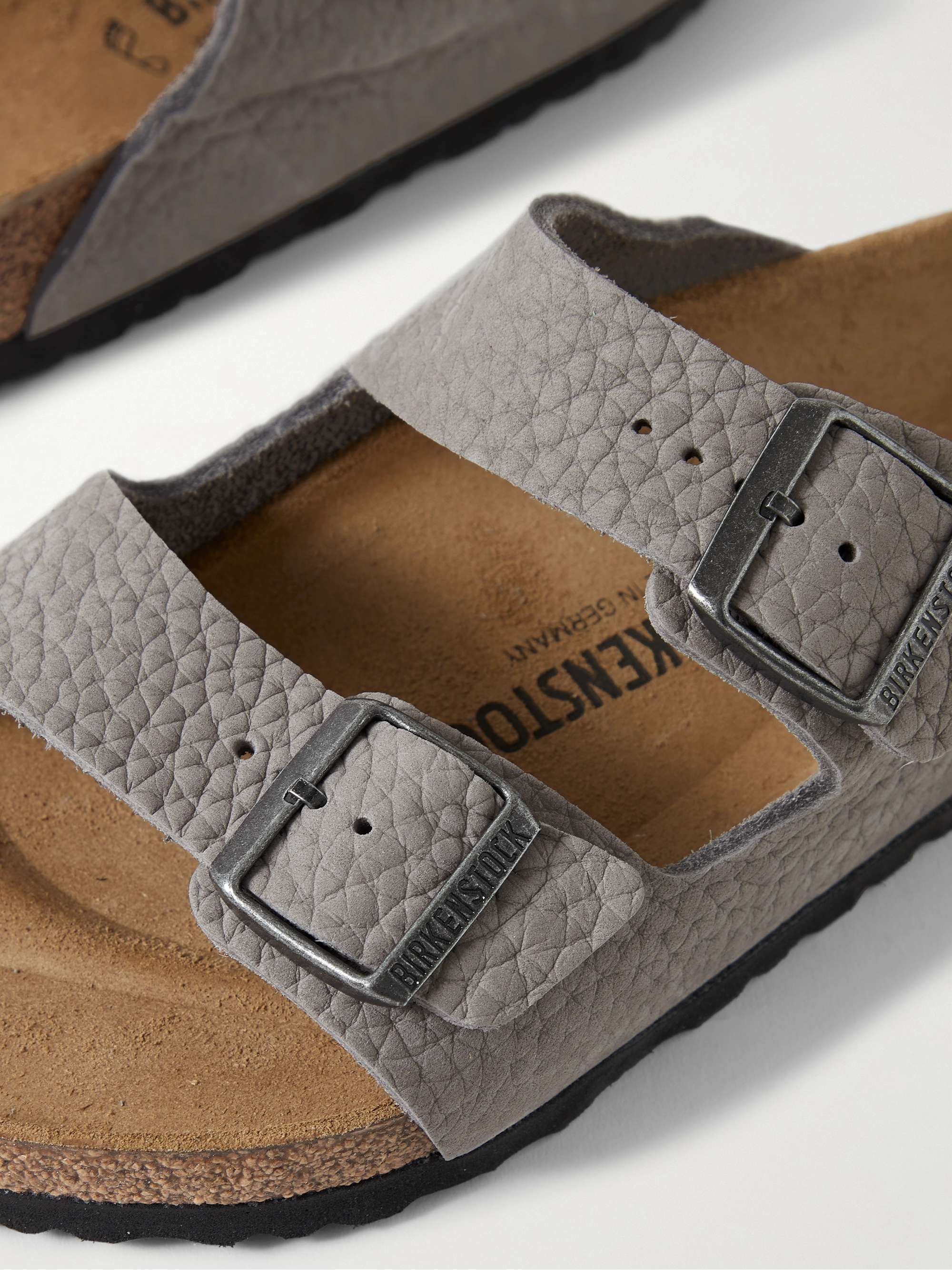BIRKENSTOCK Arizona Full-Grain Nubuck Sandals