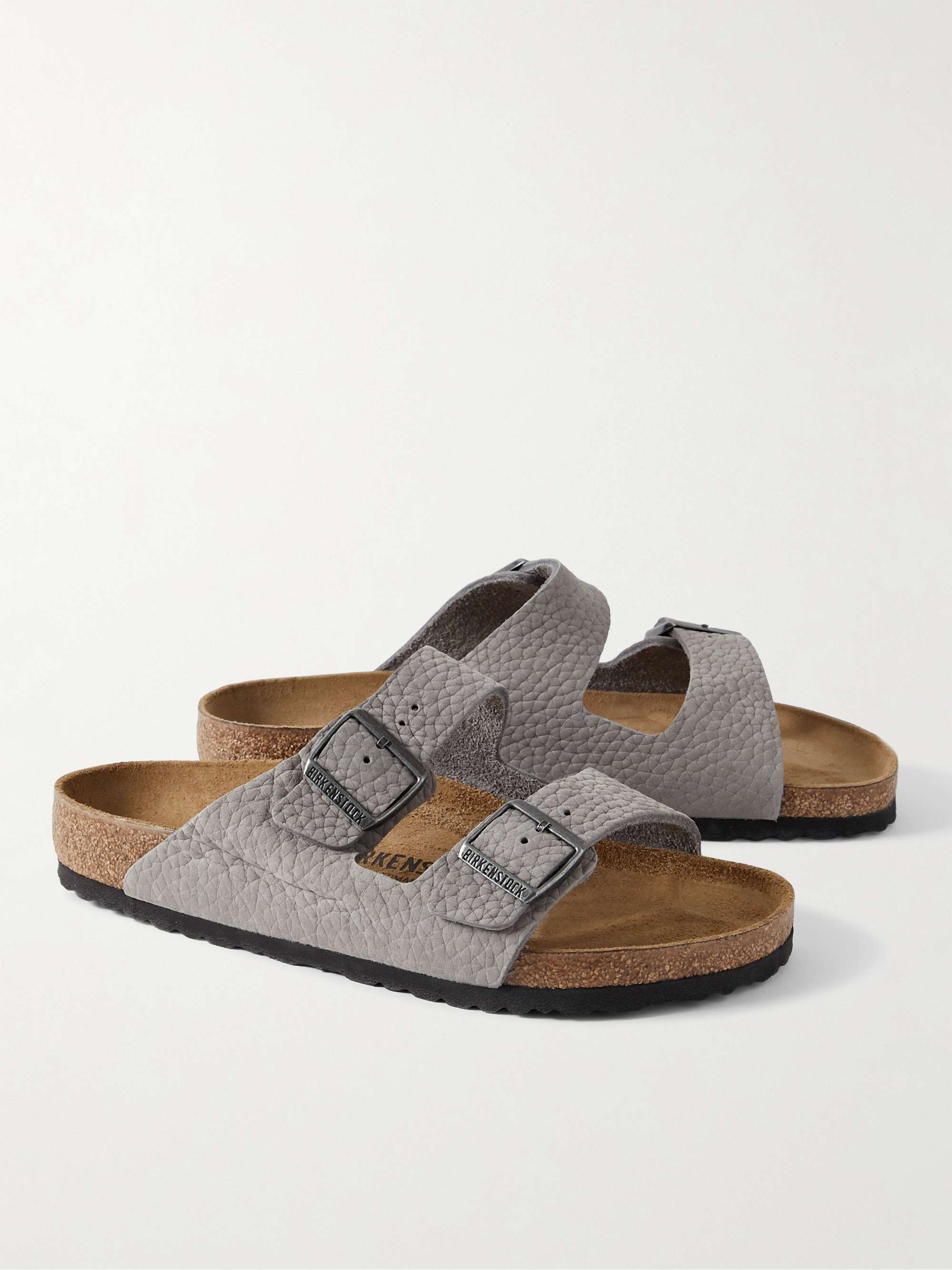 BIRKENSTOCK Arizona Full-Grain Nubuck Sandals