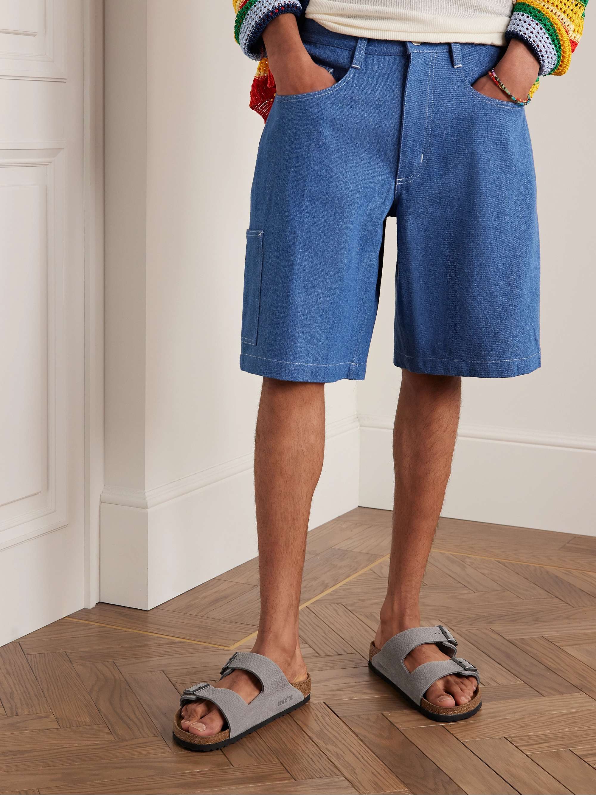 BIRKENSTOCK Arizona Full-Grain Nubuck Sandals