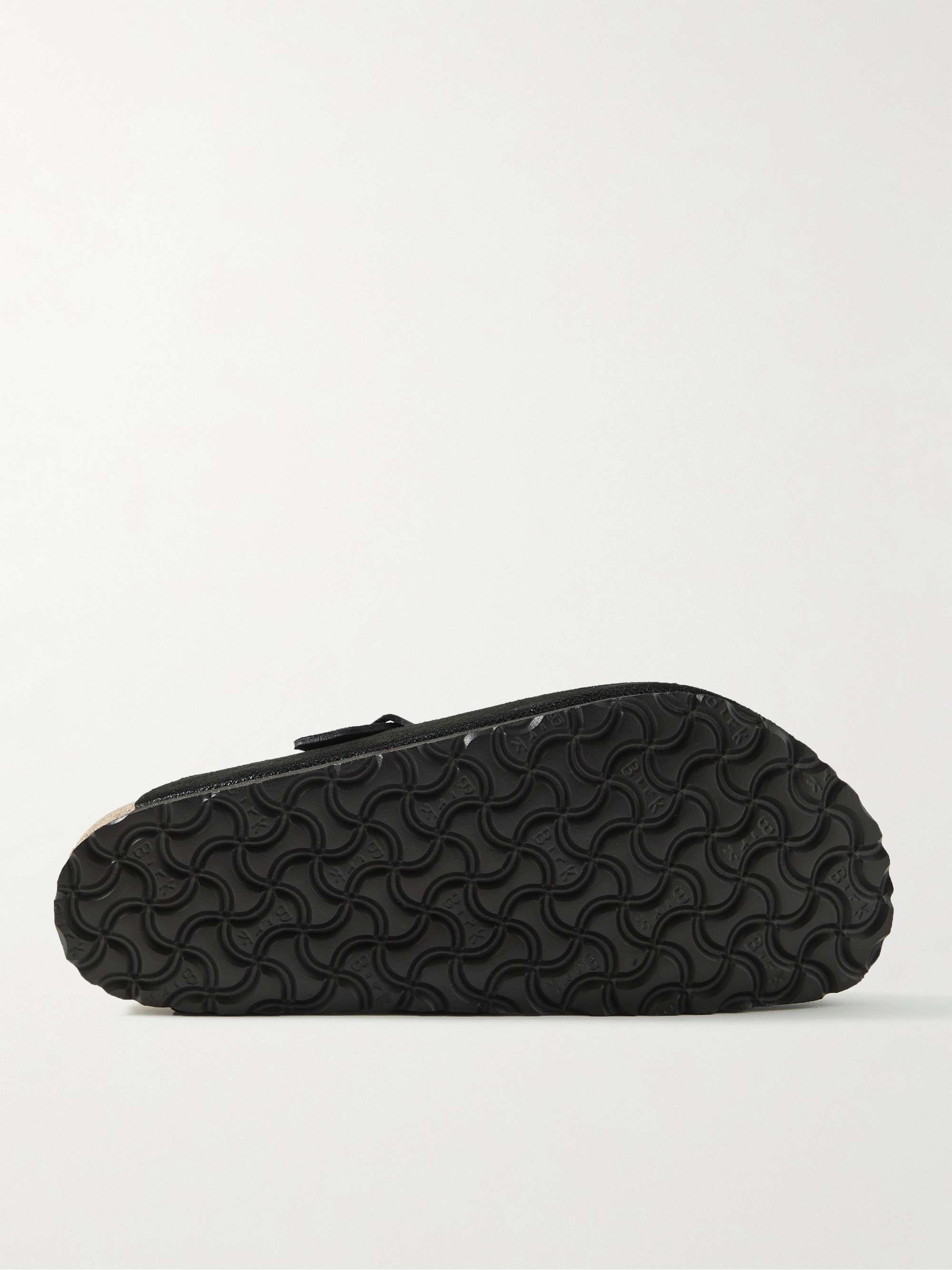 BIRKENSTOCK Boston Suede Clogs