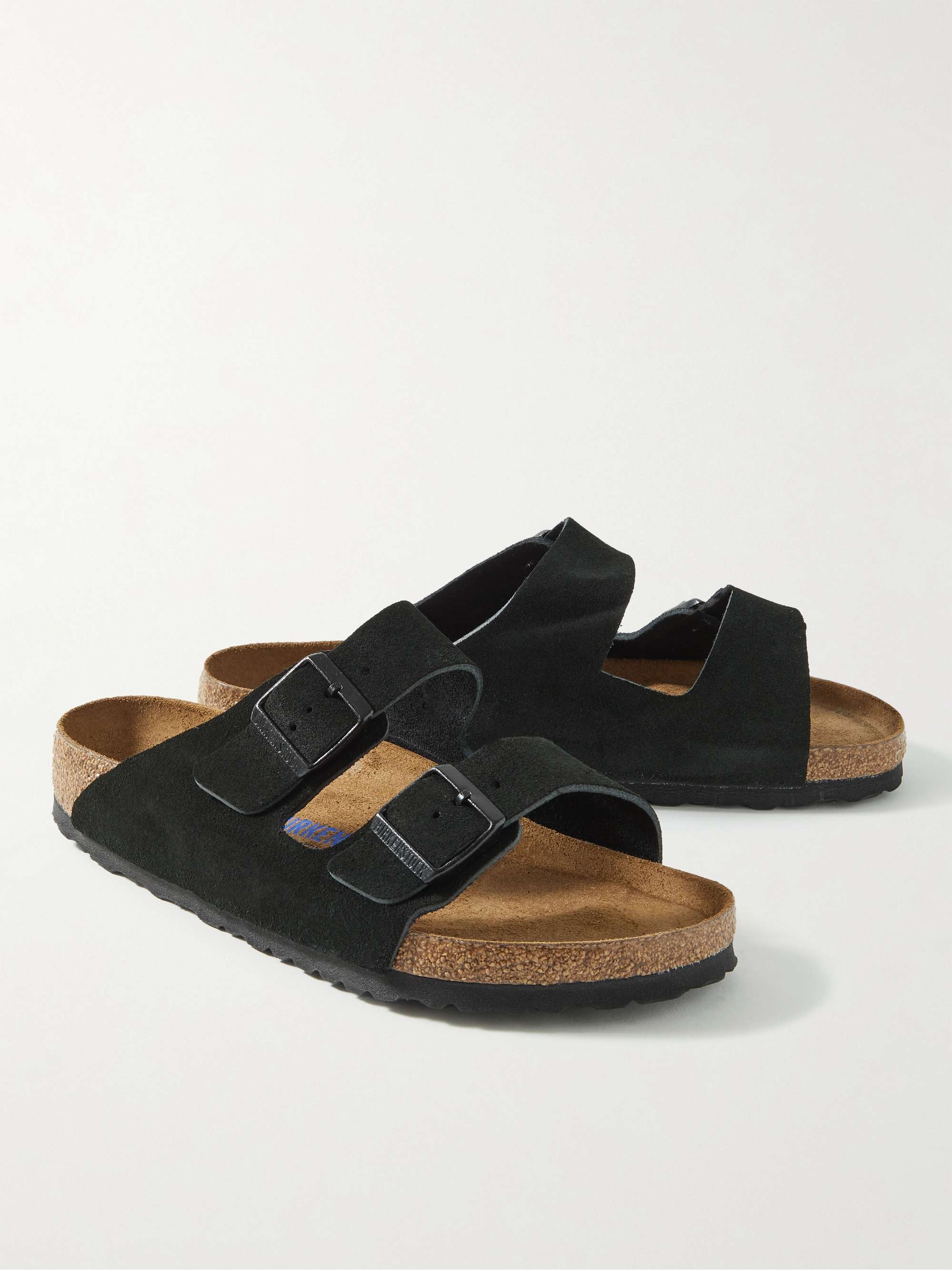 BIRKENSTOCK Sandali in pelle scamosciata Arizona