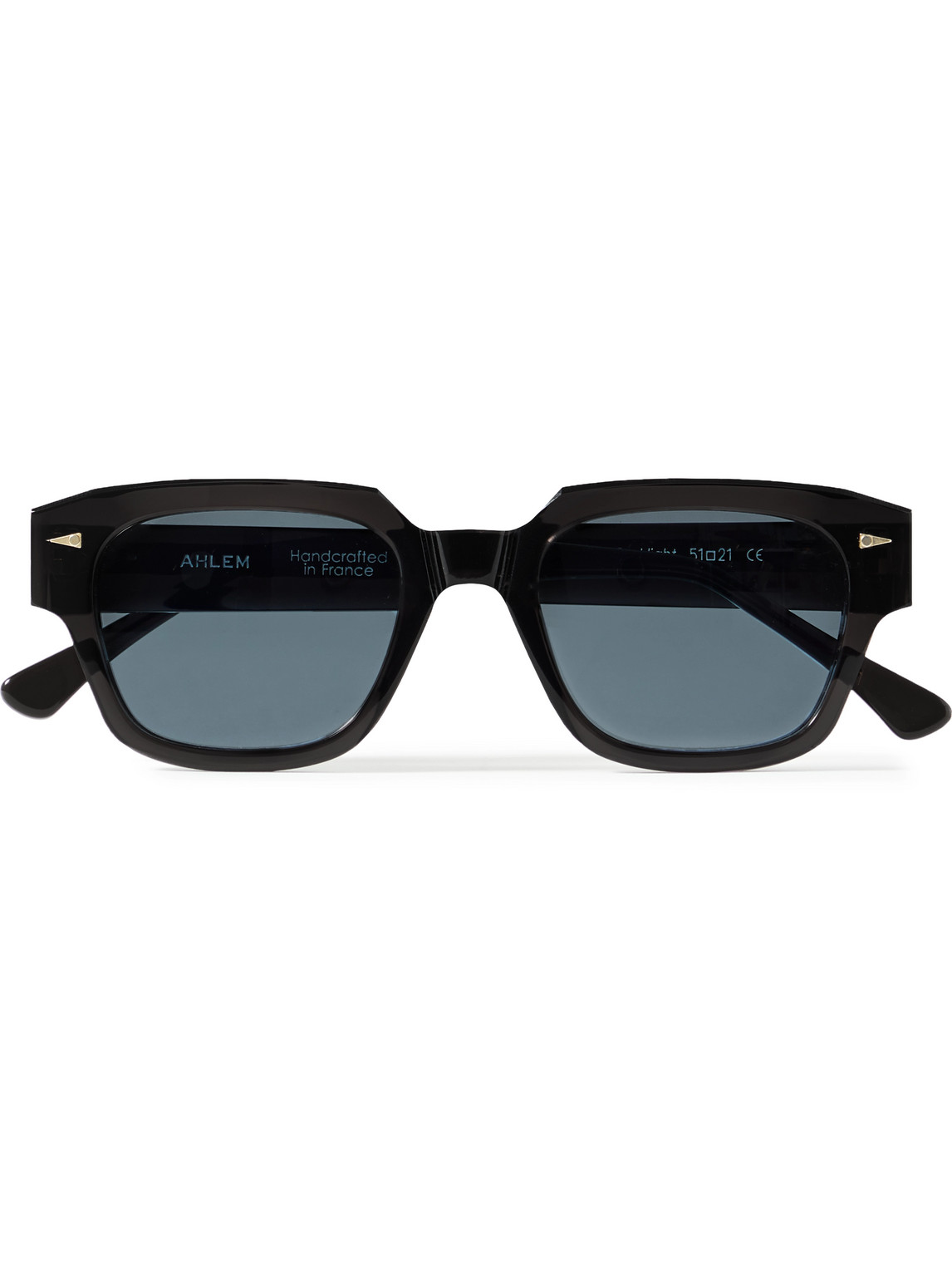 Ahlem Rivoli D-frame Acetate Sunglasses In Black
