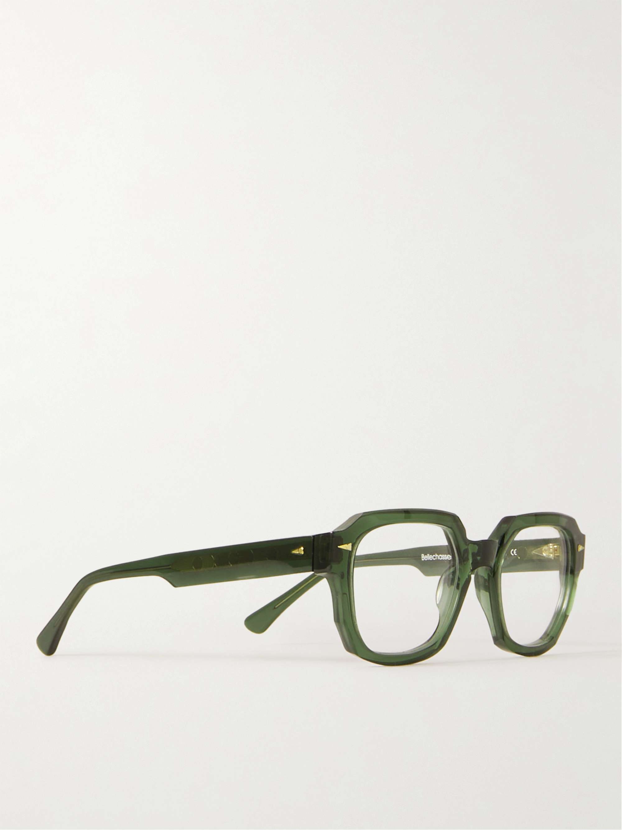 AHLEM Bellechasse Square-Frame Acetate Optical Lenses