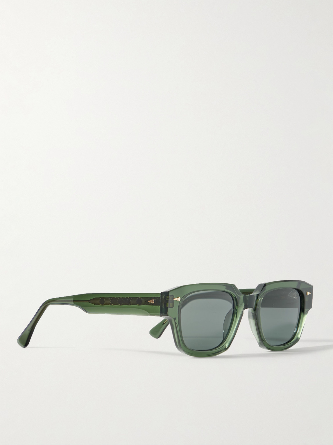Shop Ahlem Rivoli D-frame Acetate Sunglasses In Green