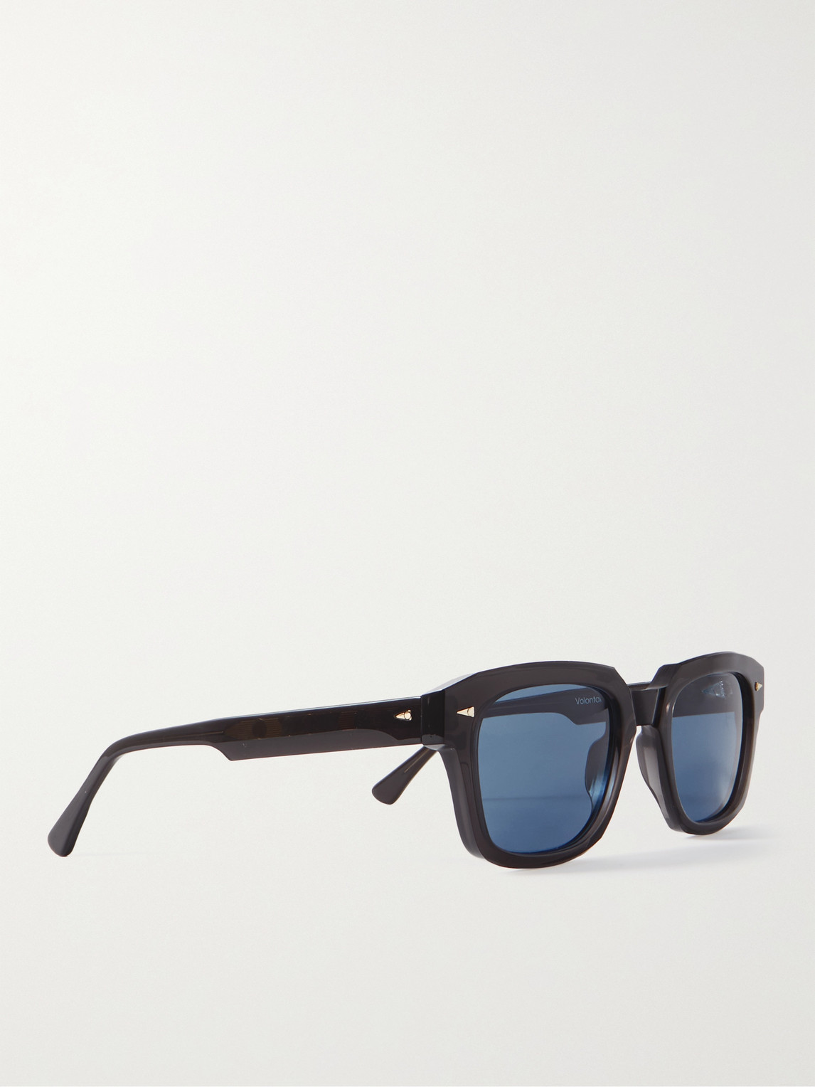 Ahlem Volontaires Square-frame Acetate Sunglasses In Black