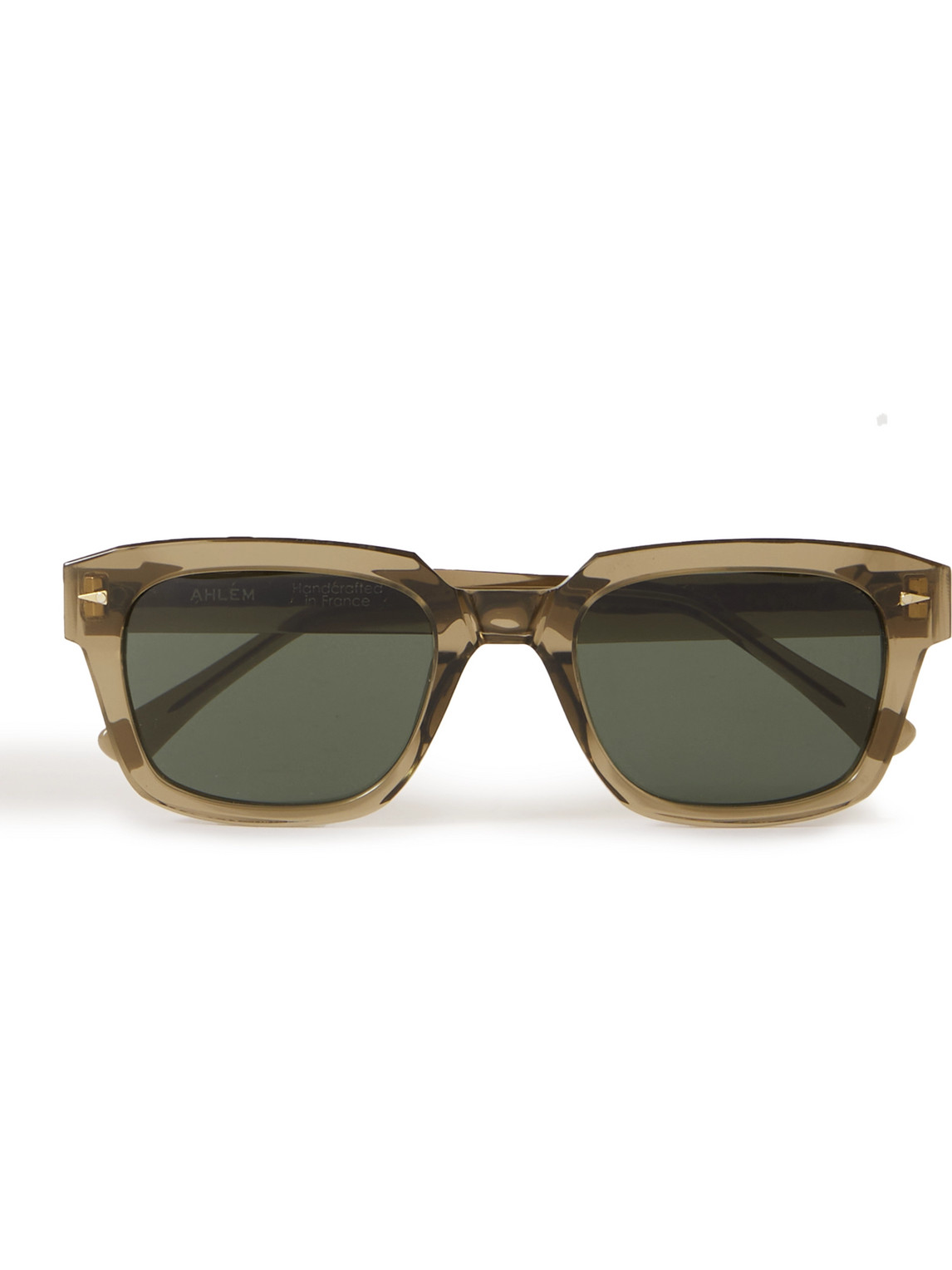 Ahlem Volontaires Square-frame Acetate Sunglasses In Neutrals