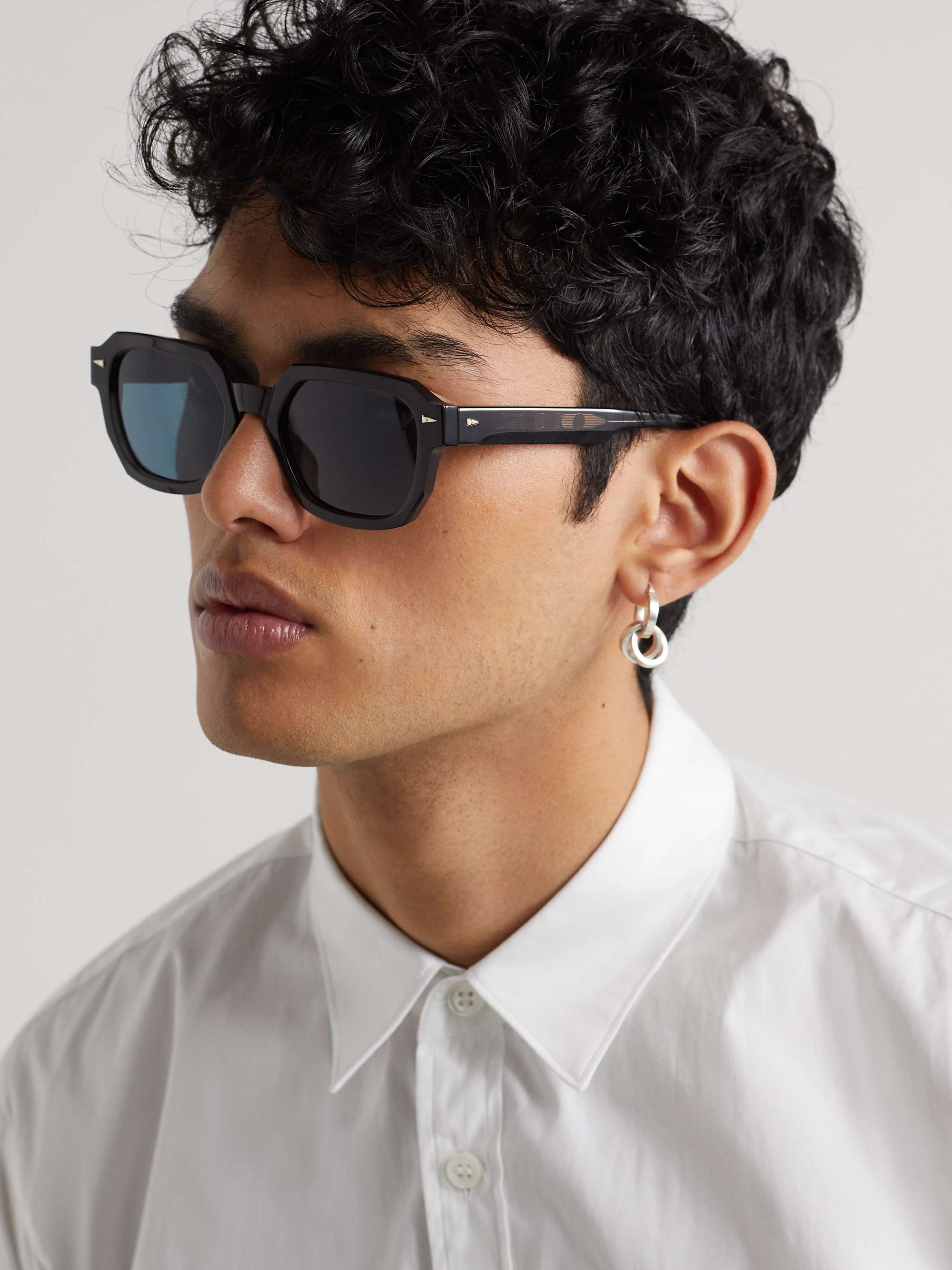 AHLEM Bellechasse Square-Frame Acetate Optical Lenses